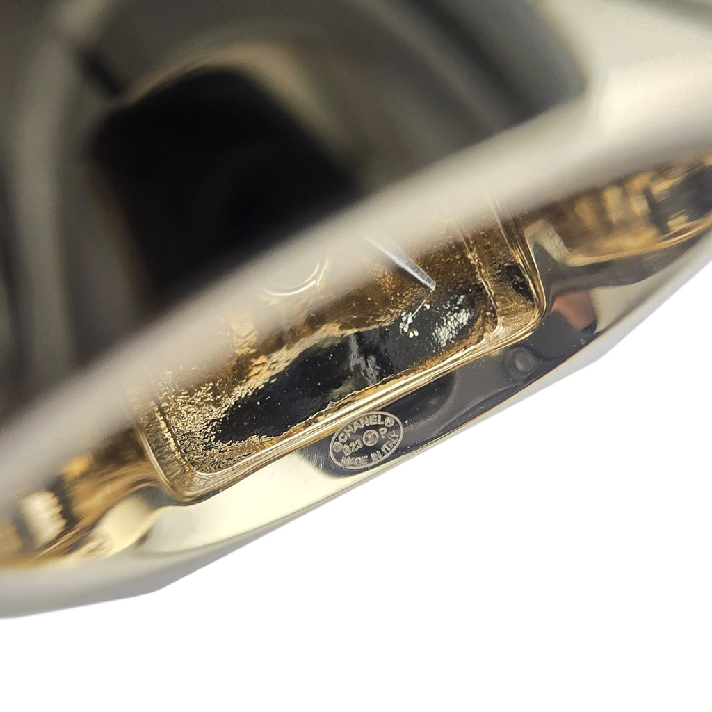 Chanel CC Gold Square Ring 2023 CHANEL