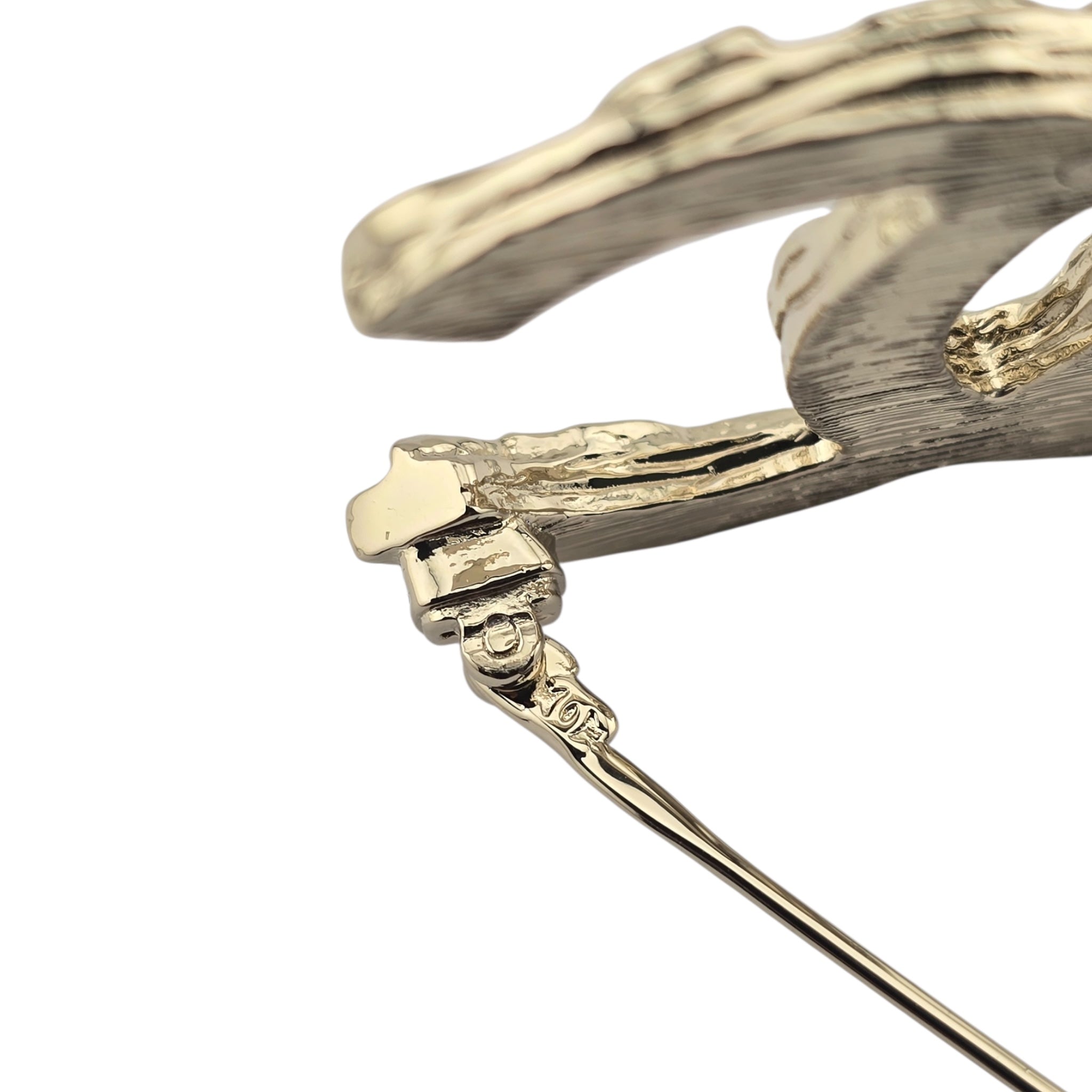 Chanel CC Metal Gold Brooch 2025 CHANEL