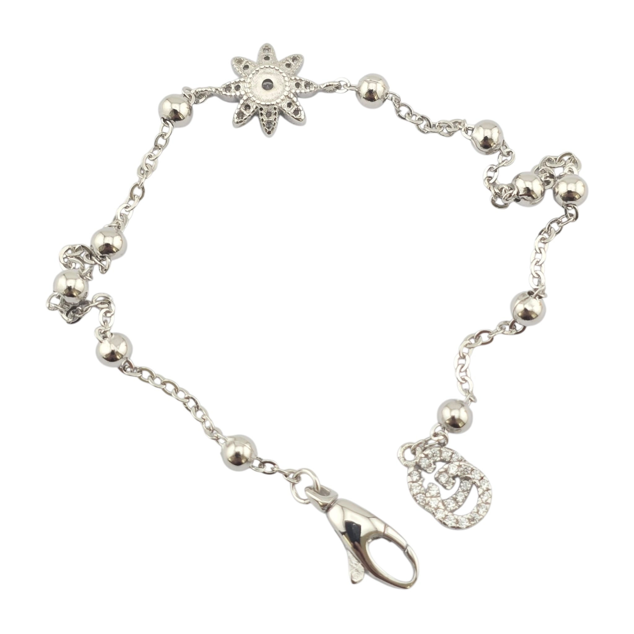 GUCCI Flora Sterling Silver Bracelet GUCCI