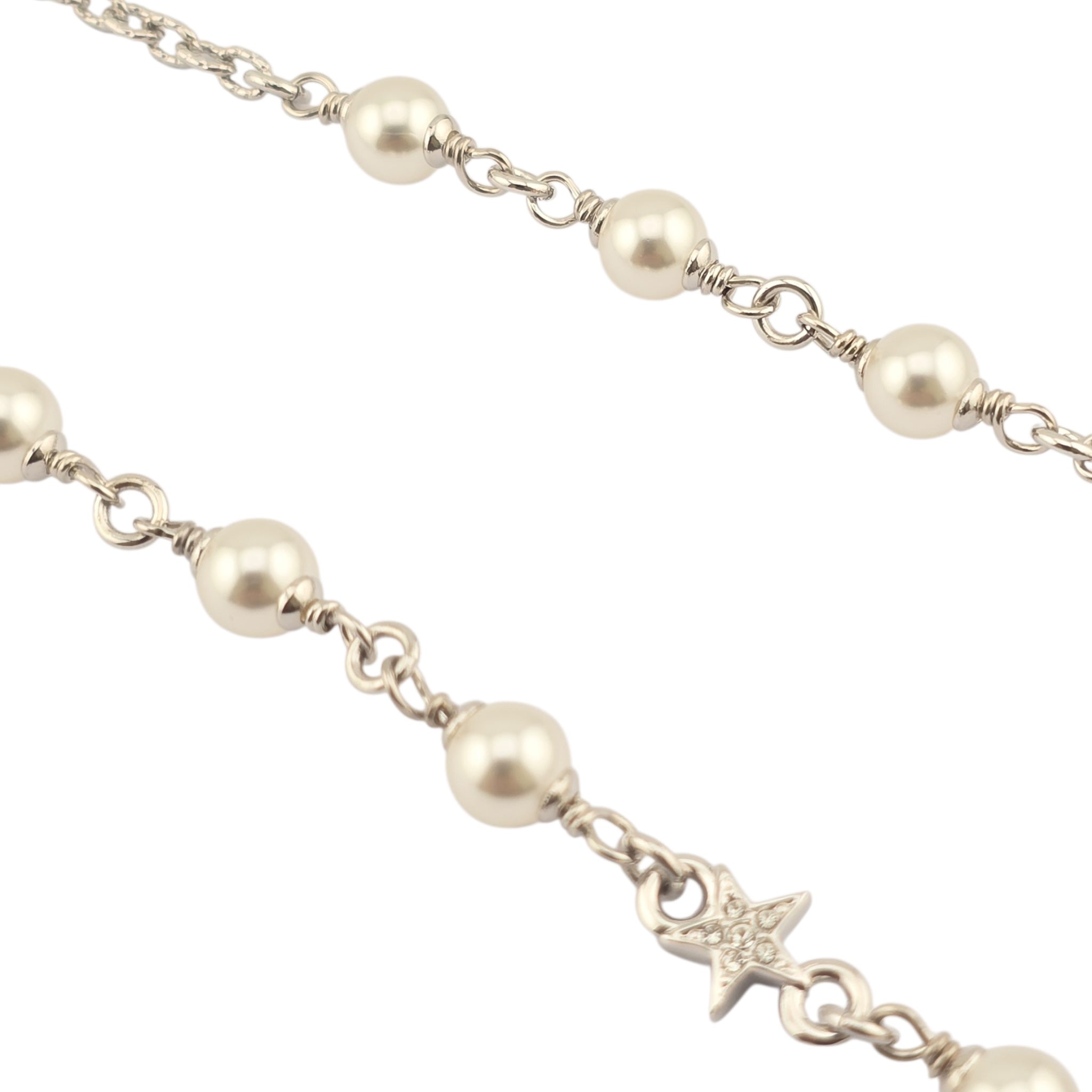 Chanel CC Silver Bird Long Belt / Necklace SS25 CHANEL