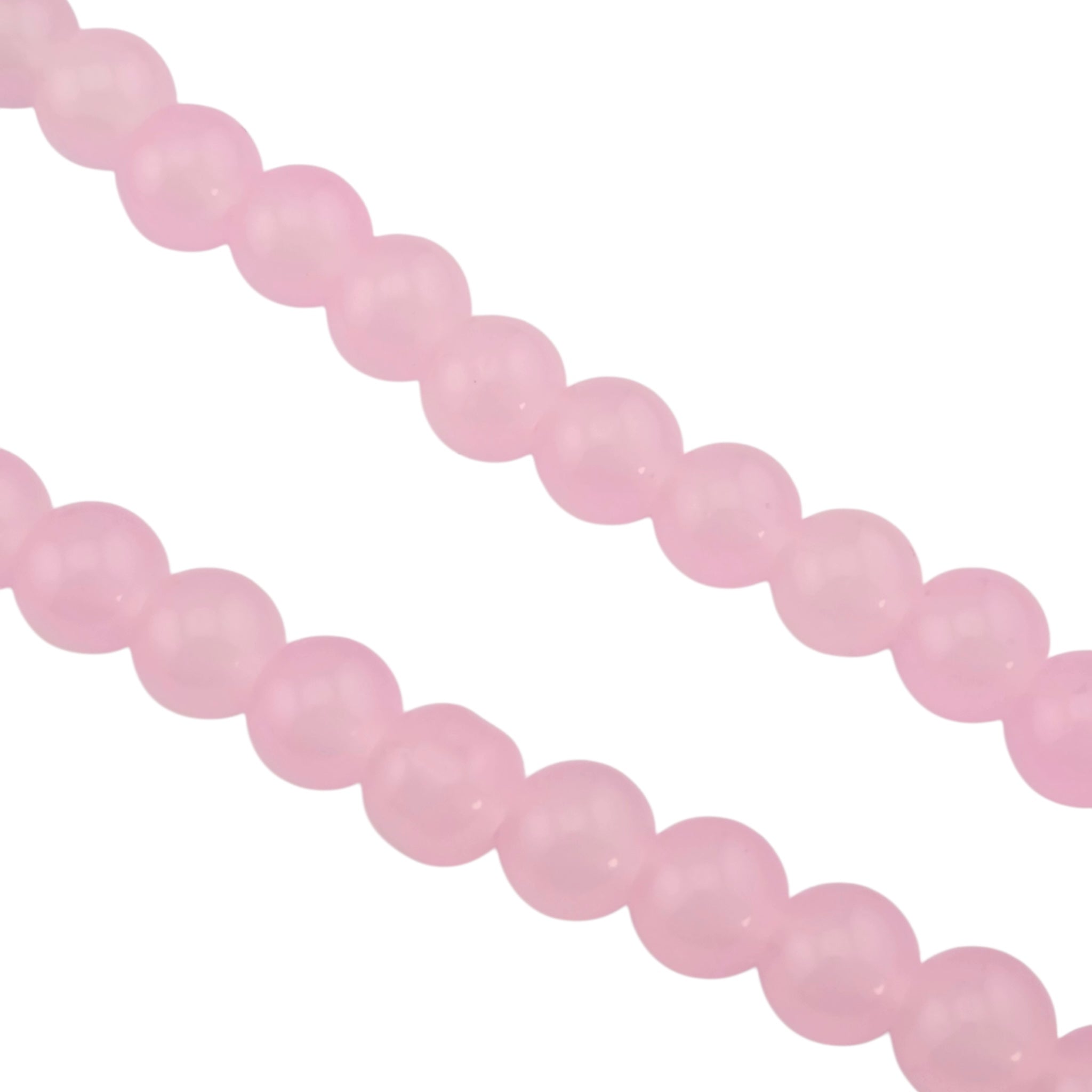 Chanel CC Pink Bead Crystal Long Necklace 2025 CHANEL