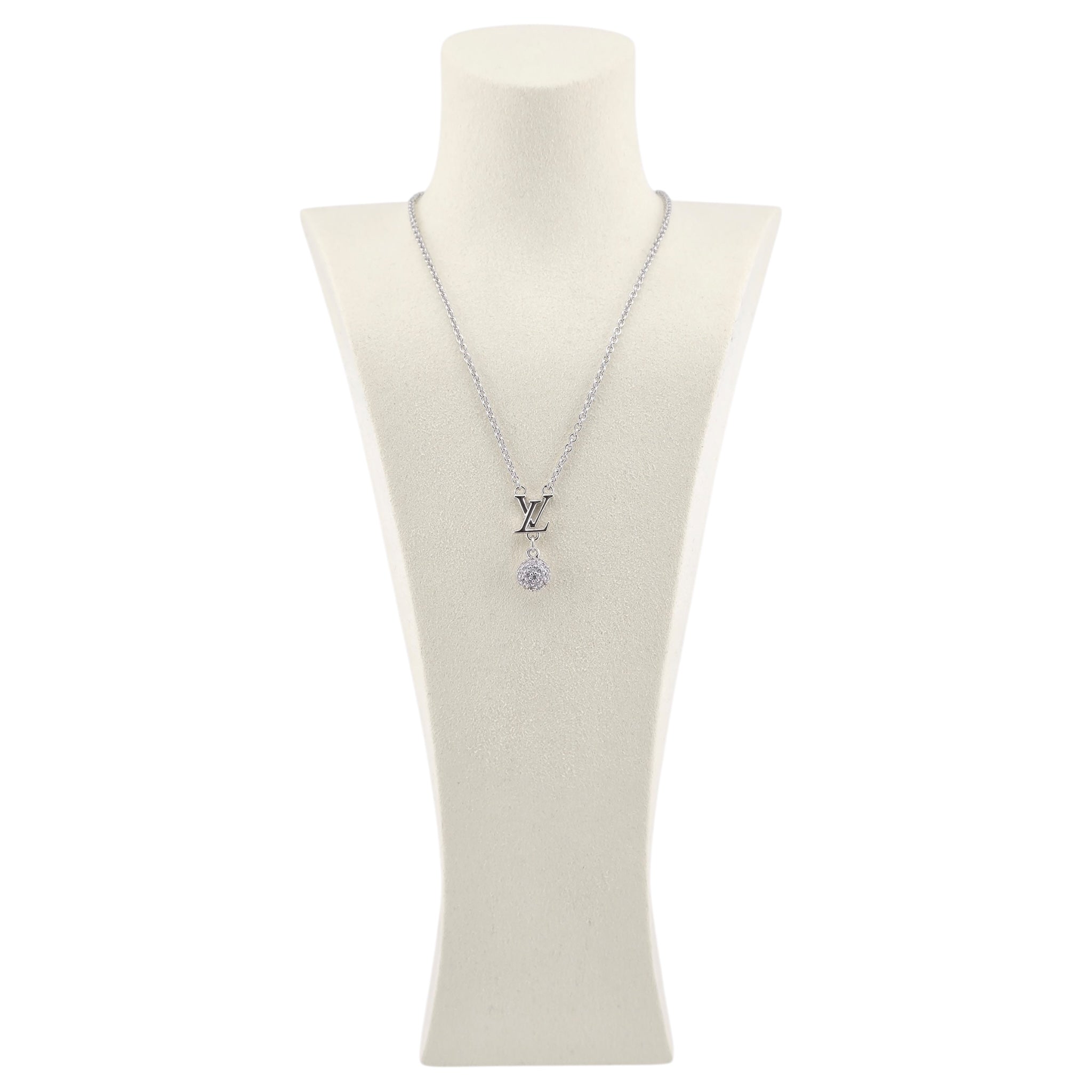 Louis Vuitton LV Iconic Louisa Strass Necklace LOUIS VUITTON