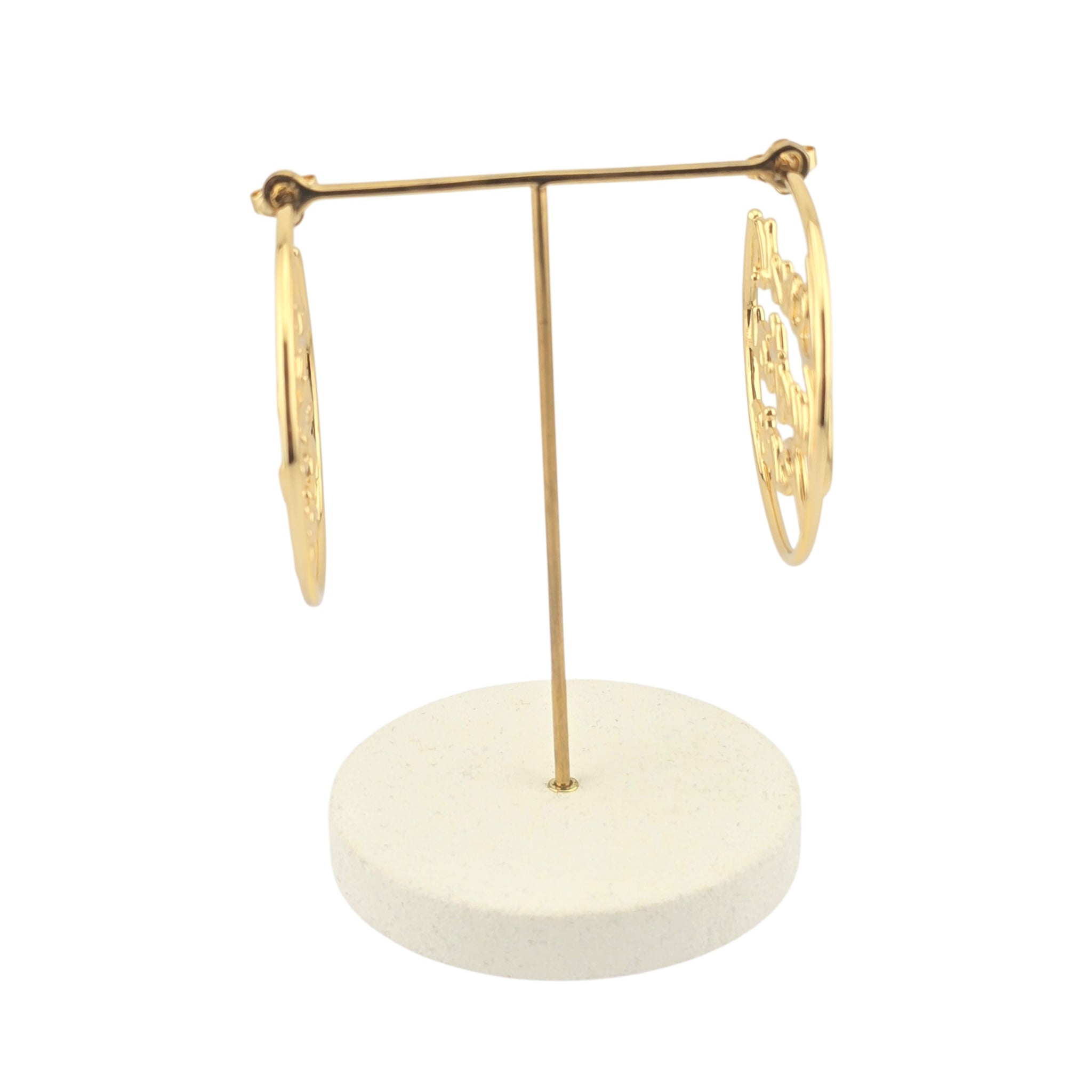 Louis Vuitton LV Script Earrings LOUIS VUITTON