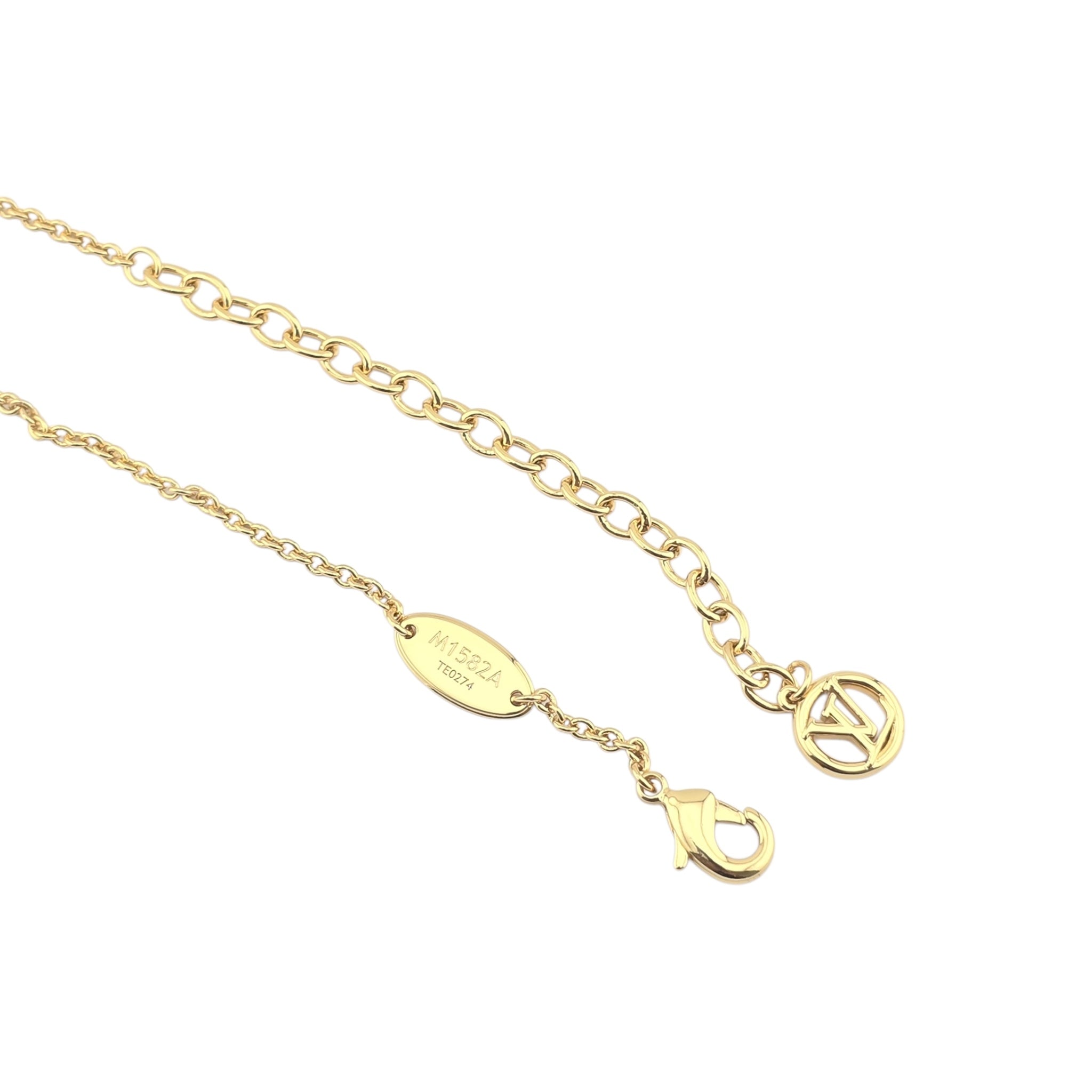 Louis Vuitton LV Script Necklace LOUIS VUITTON