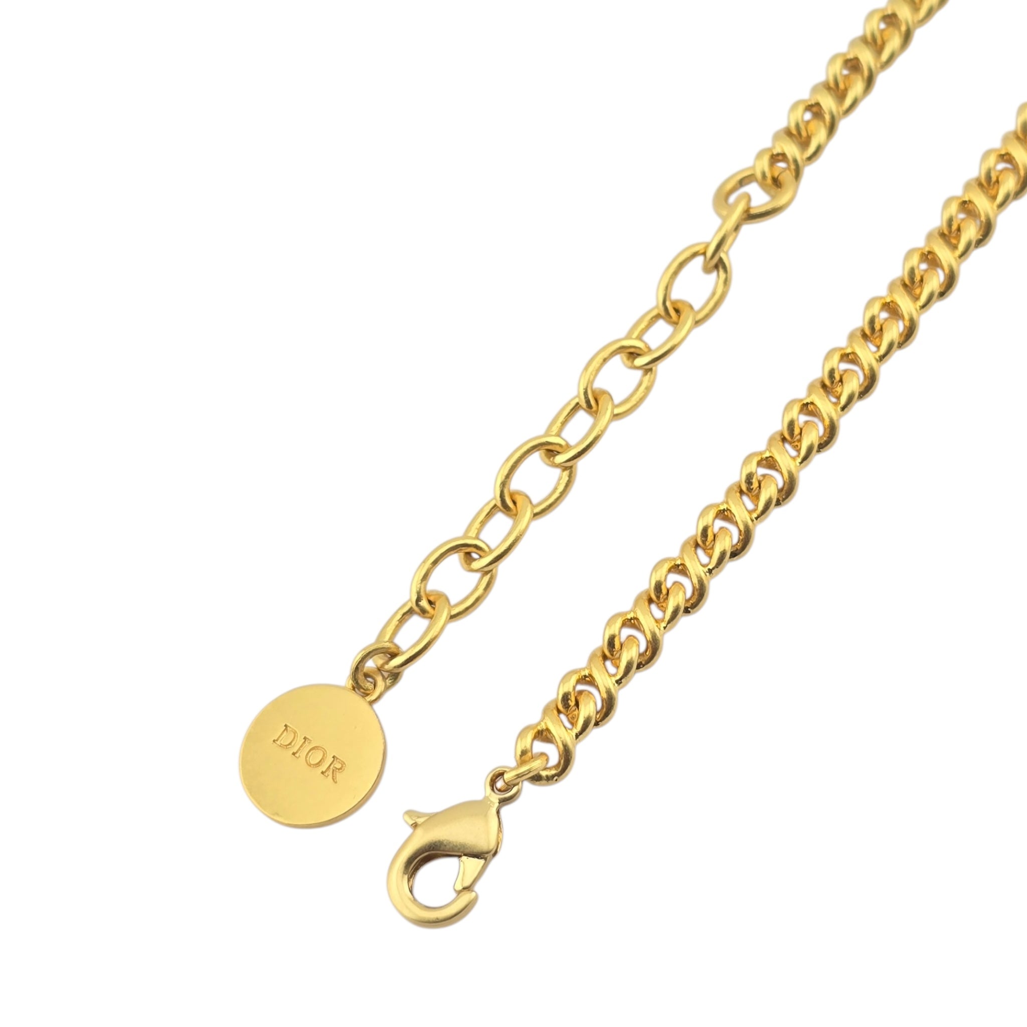 Christian Dior CD Gold J'Adior Necklace