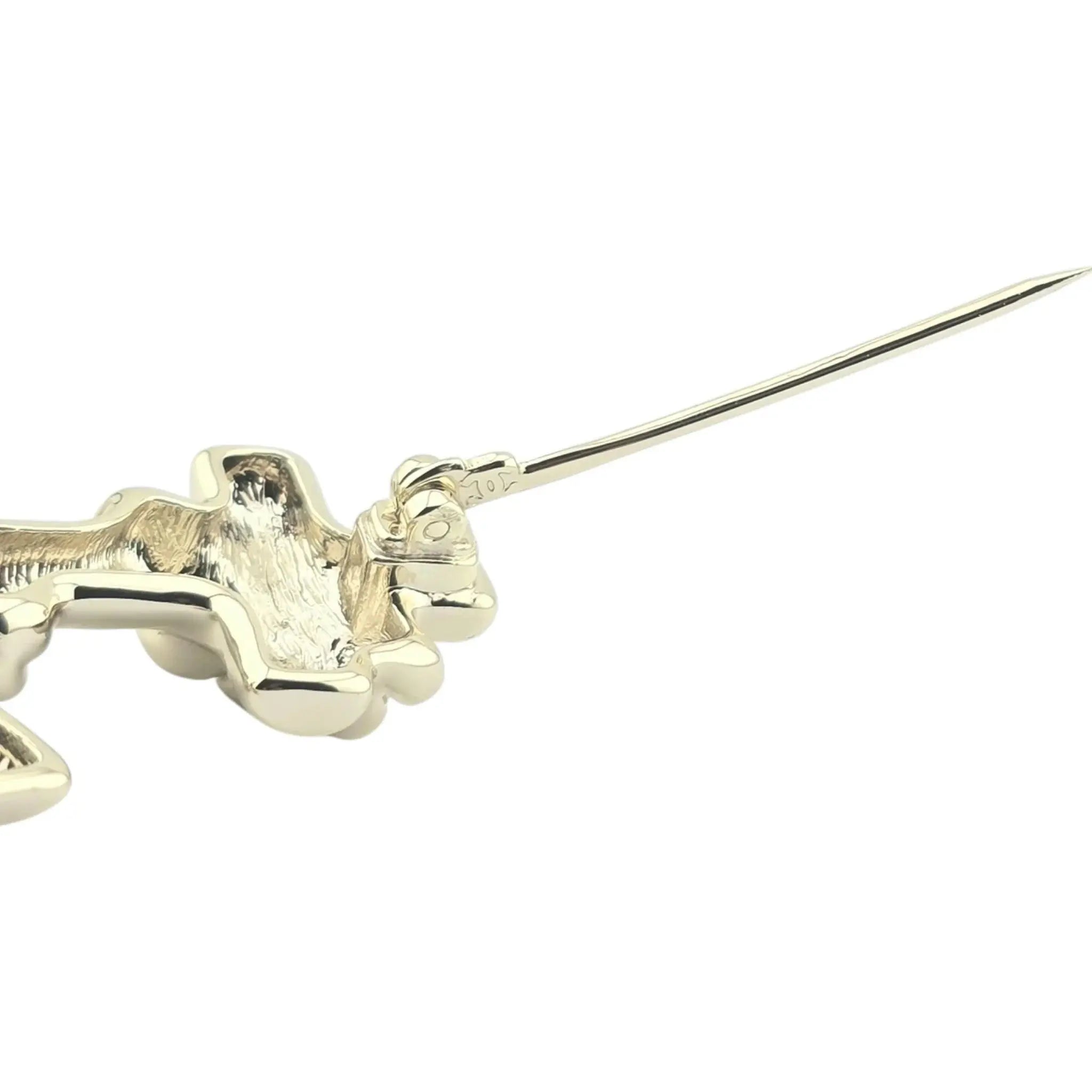 Chanel CC Gold Anchor Brooch 2025 CHANEL
