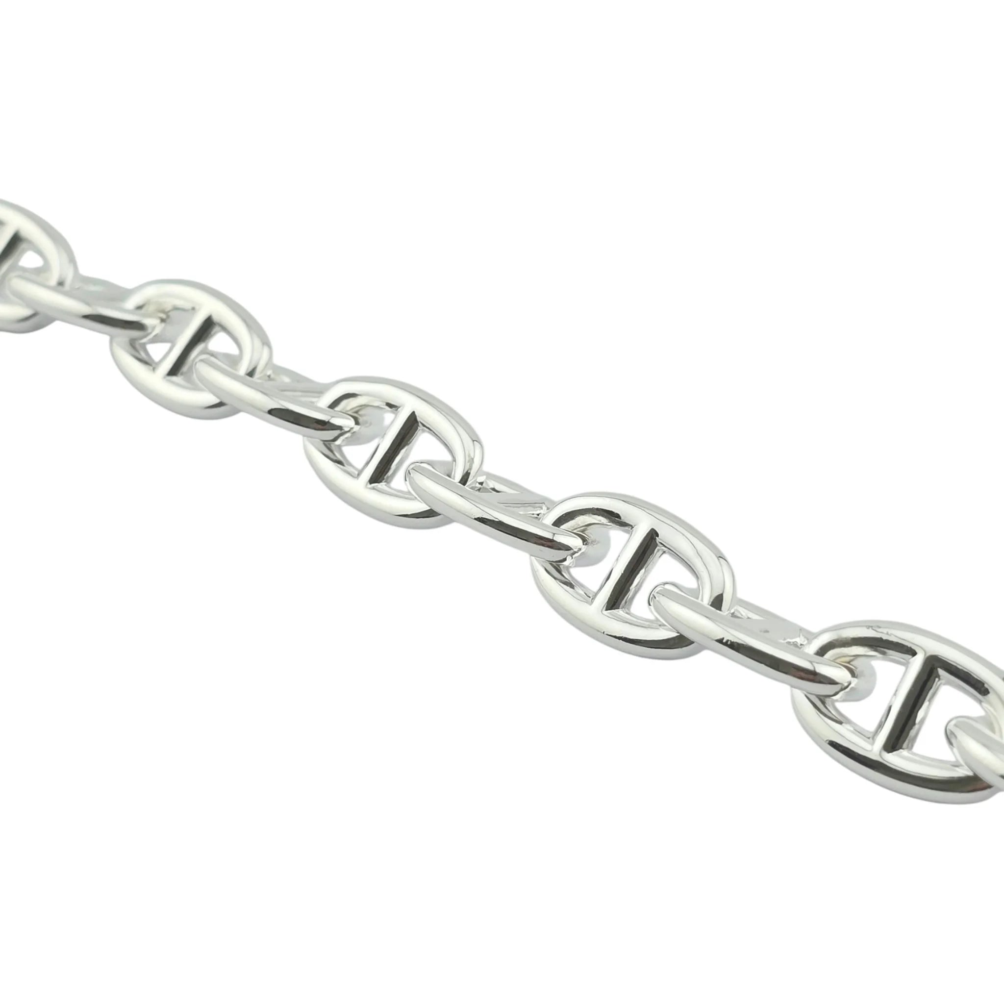 Hermès Chaine D'Ancre Bracelet Silver Large Model HERMES