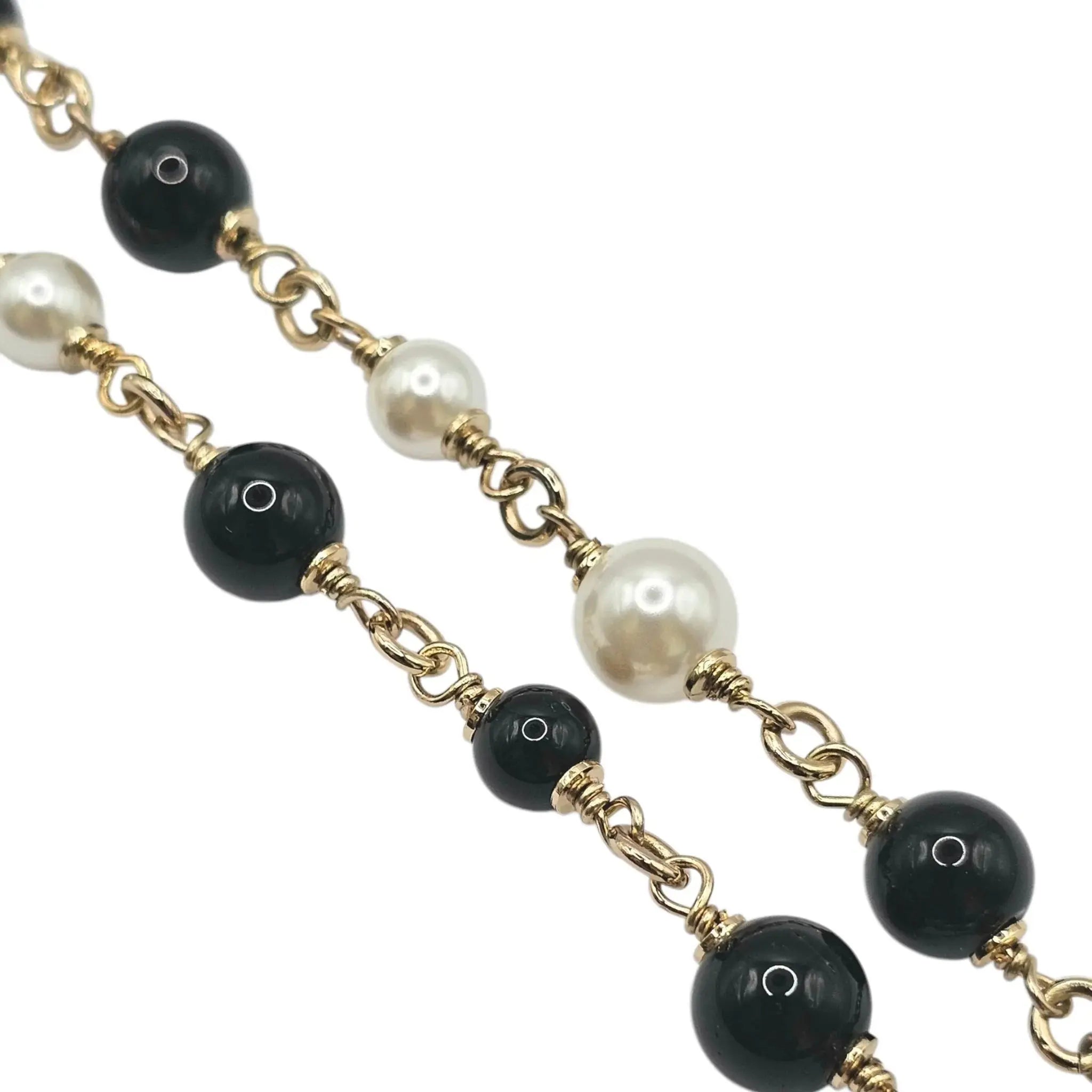 Chanel CC Coco Lion Pearl Necklace 2022 CHANEL