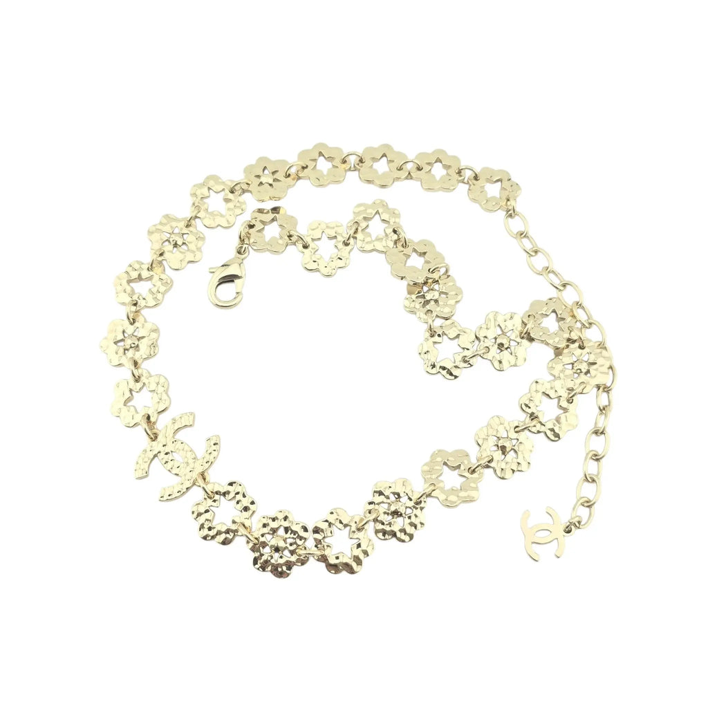 Chanel CC Gold Choker Necklace 2025 CHANEL