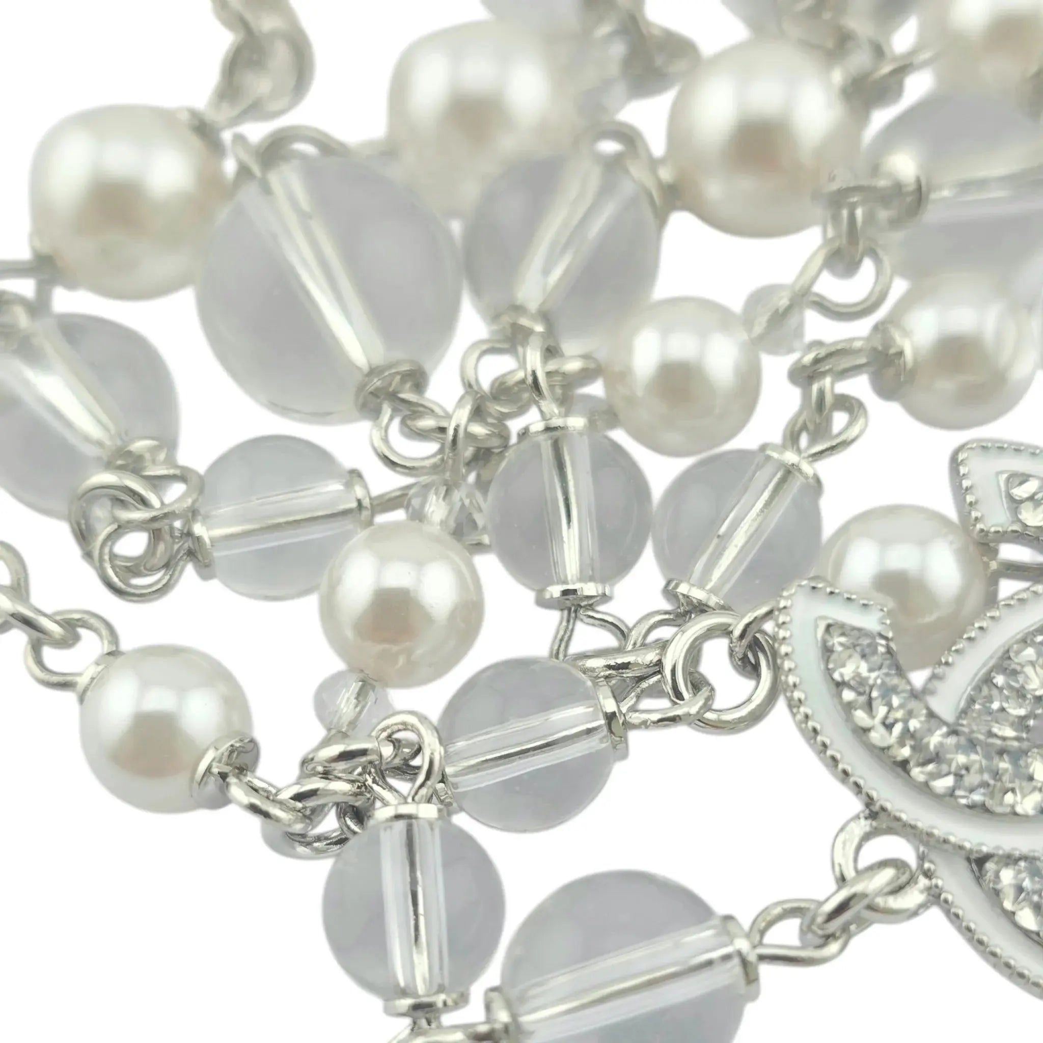 Chanel CC Faux Pearl Long Necklace 2025 CHANEL