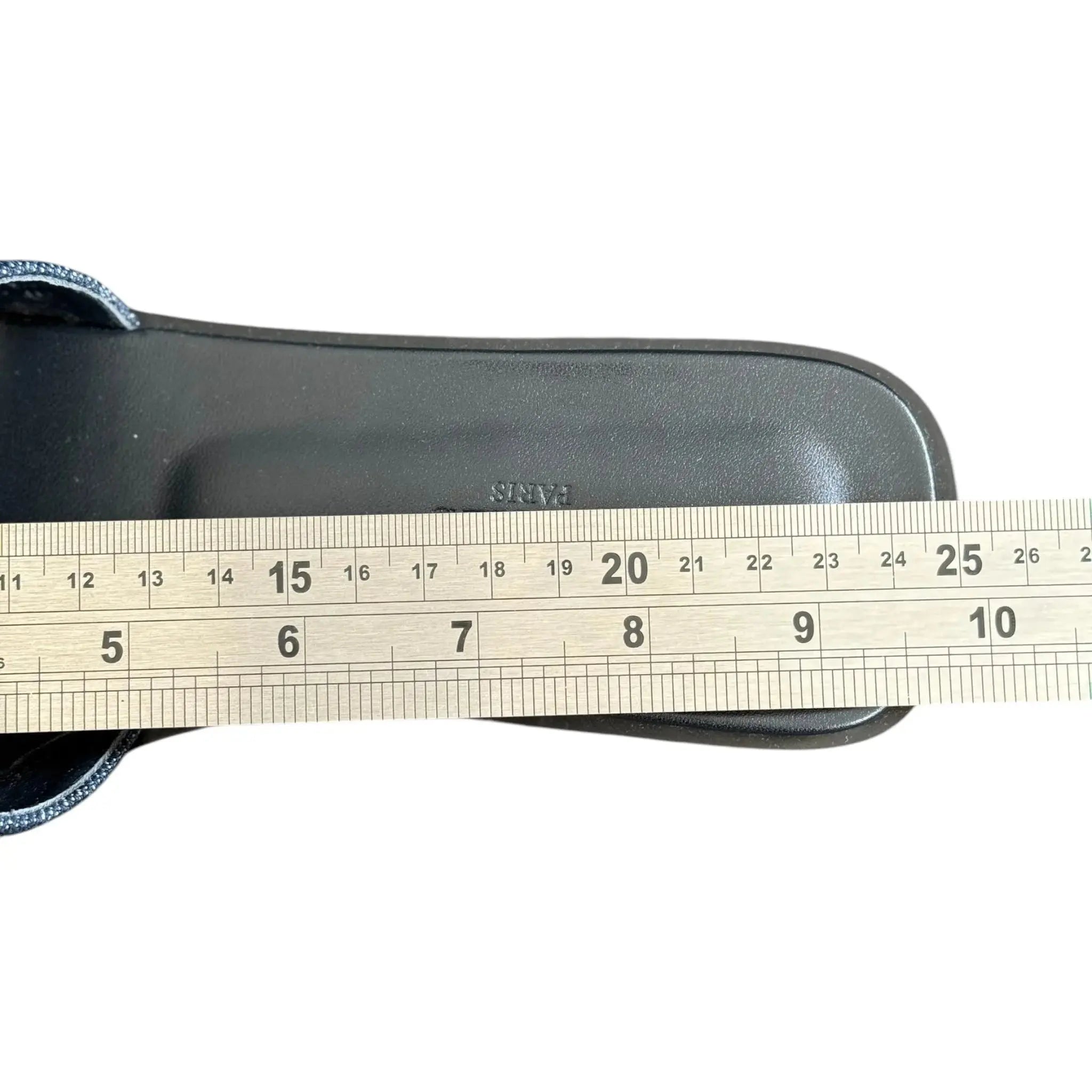 Hermes Oran Sandal Bleu Brut Denim 39 UK 6 HERMES