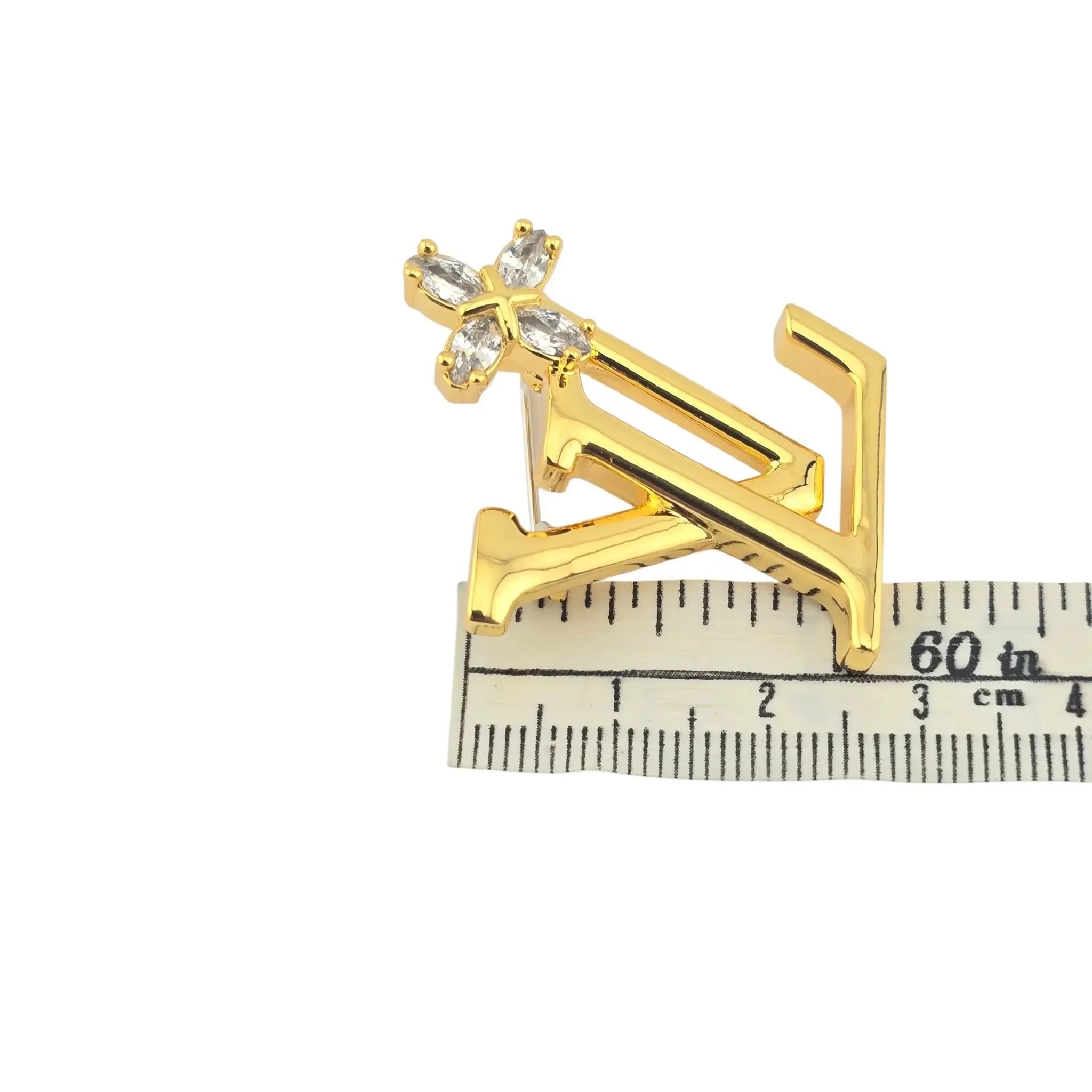 Louis Vuitton LV Iconic Flower Pin Brooch LOUIS VUITTON