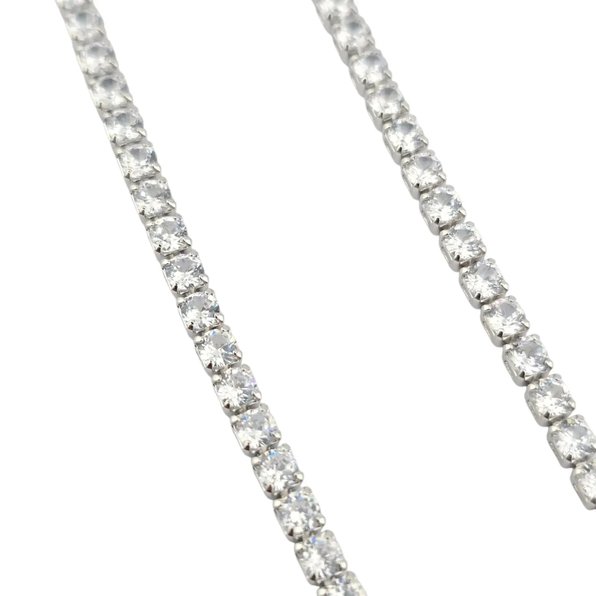 Saint Laurent YSL Crystal Necklace SAINT LAURENT