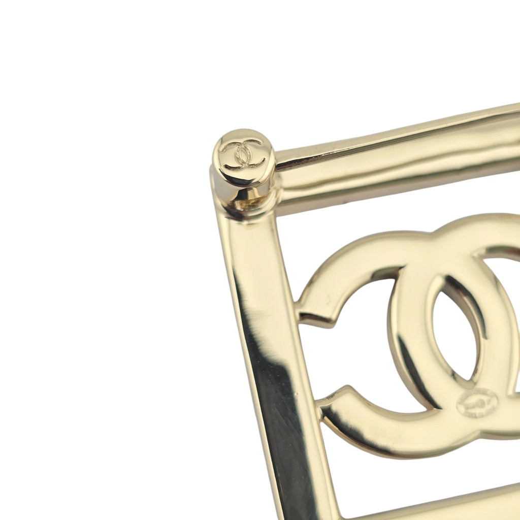 Chanel CC Square Crystal Brooch 2025 CHANEL