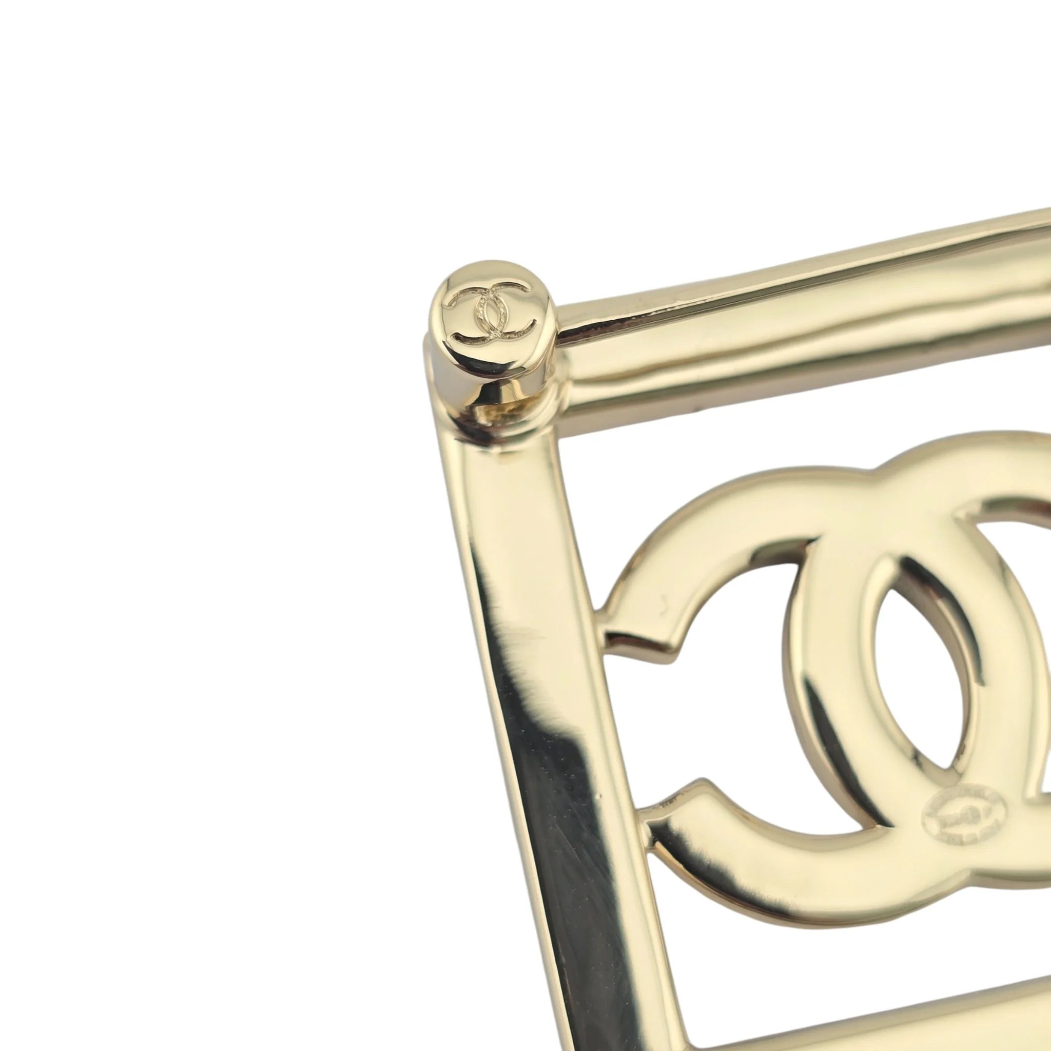 Chanel CC Square Crystal Brooch 2025 CHANEL