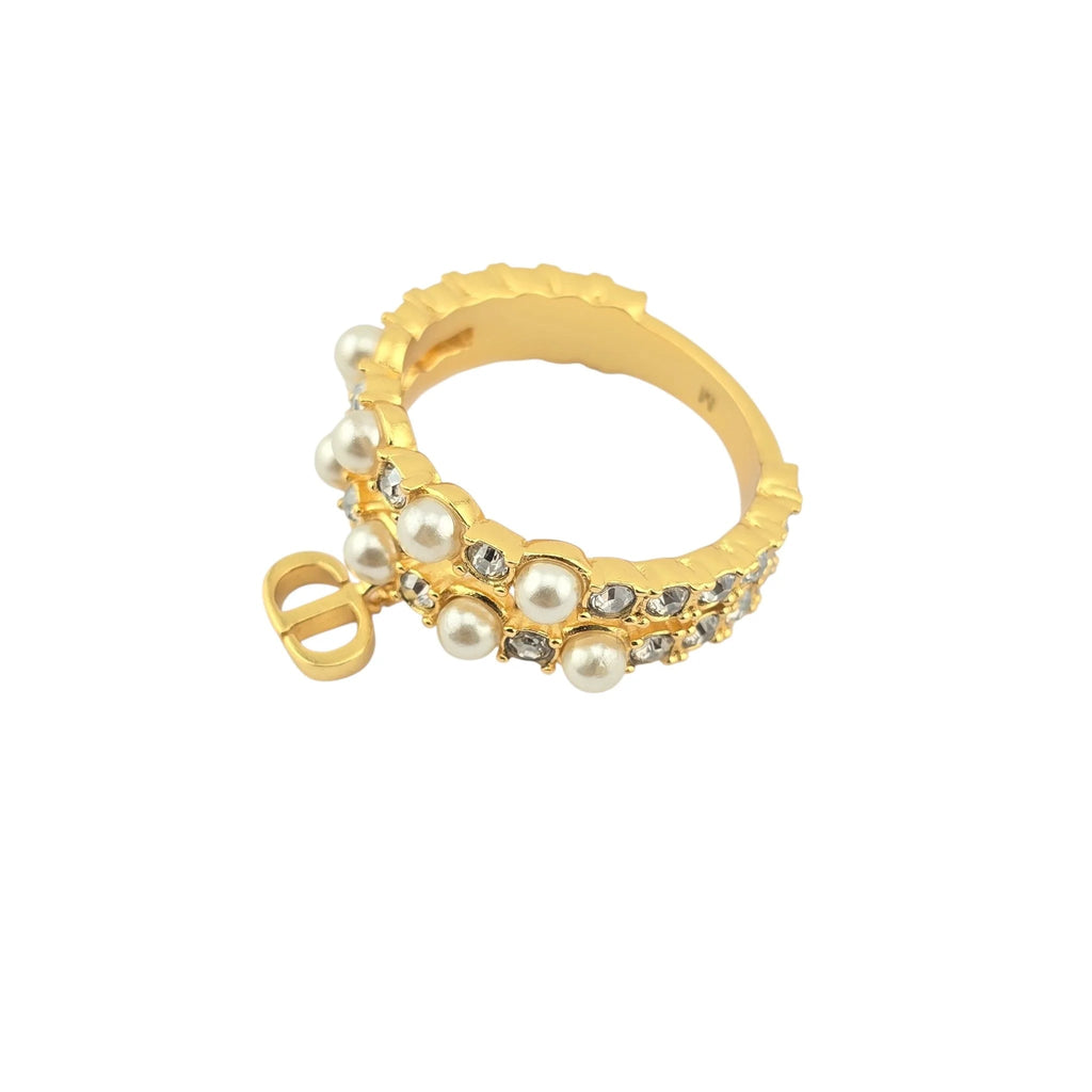 Christian Dior Petit CD Treasure Ring DIOR