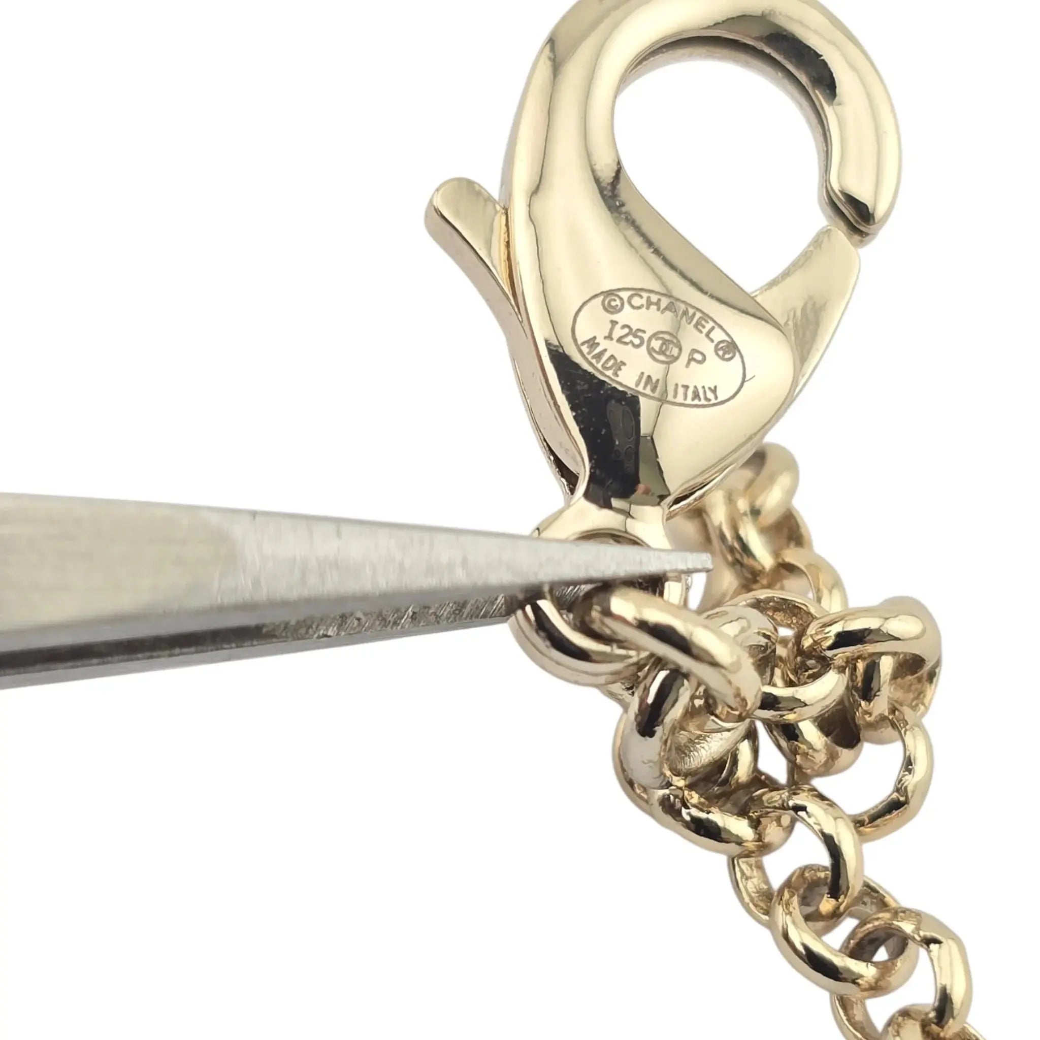 Chanel CC Deer Gold Choker Necklace 2025 CHANEL