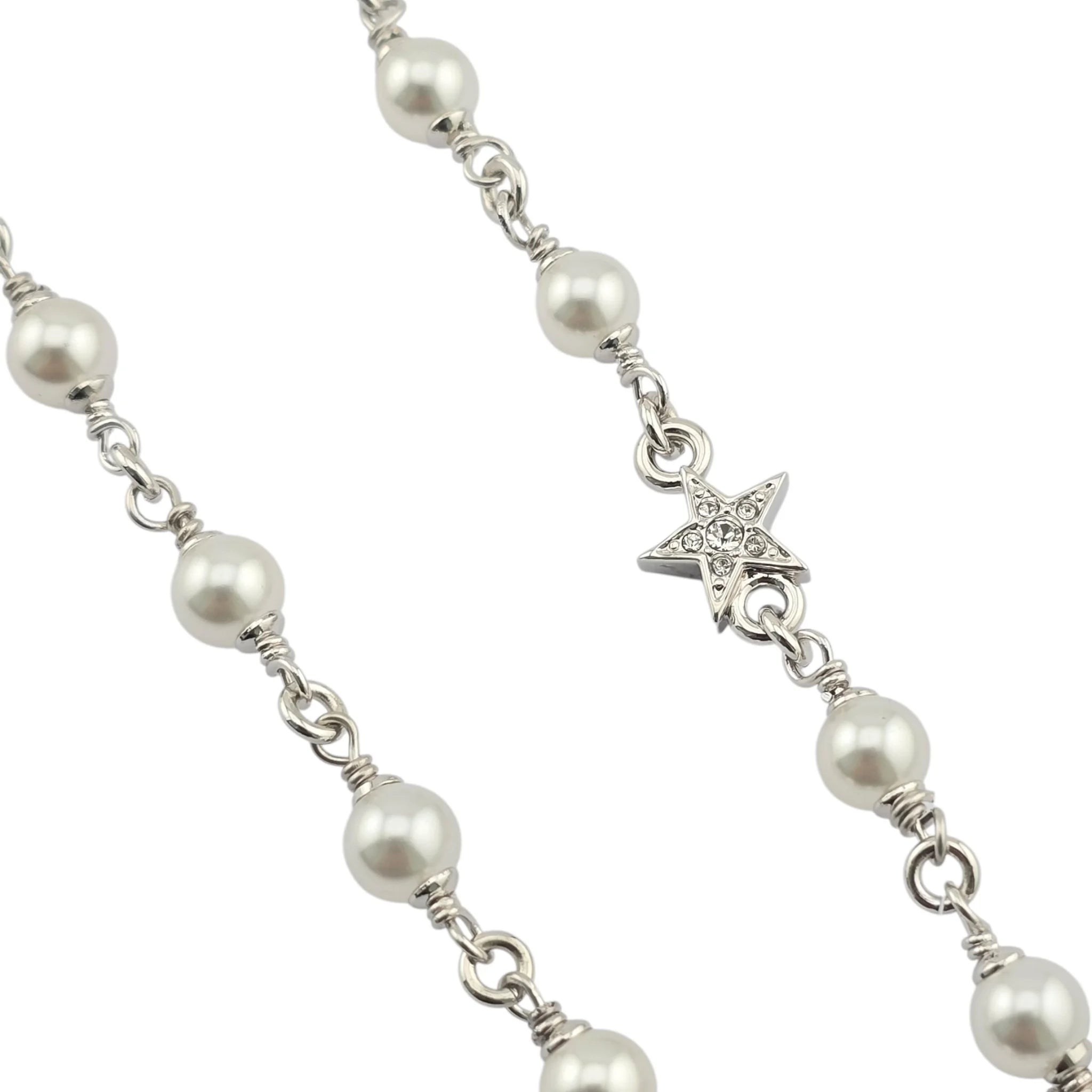 Chanel CC Silver Bird Long Necklace SS25 CHANEL