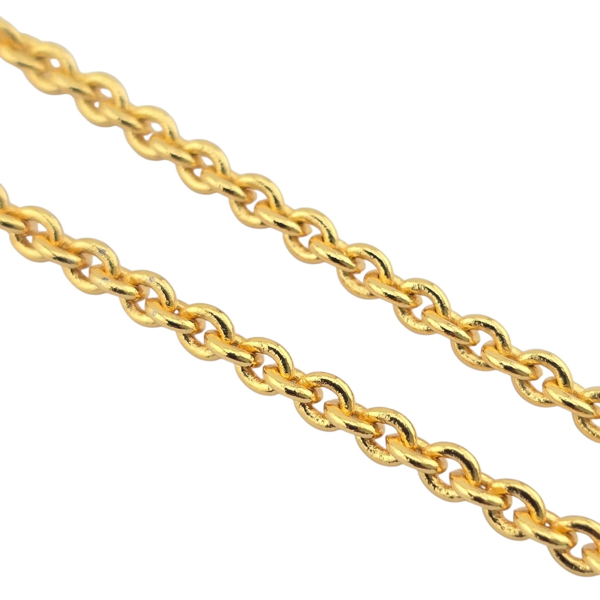Chanel CC Pendant Gold Black Necklace 2025 CHANEL