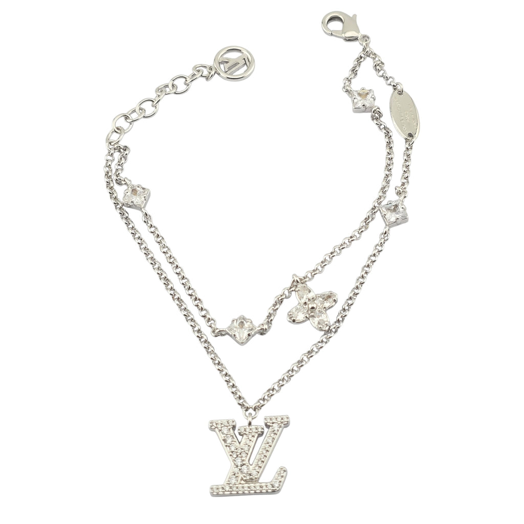 Louis Vuitton Lady LV Silver Bracelet LOUIS VUITTON
