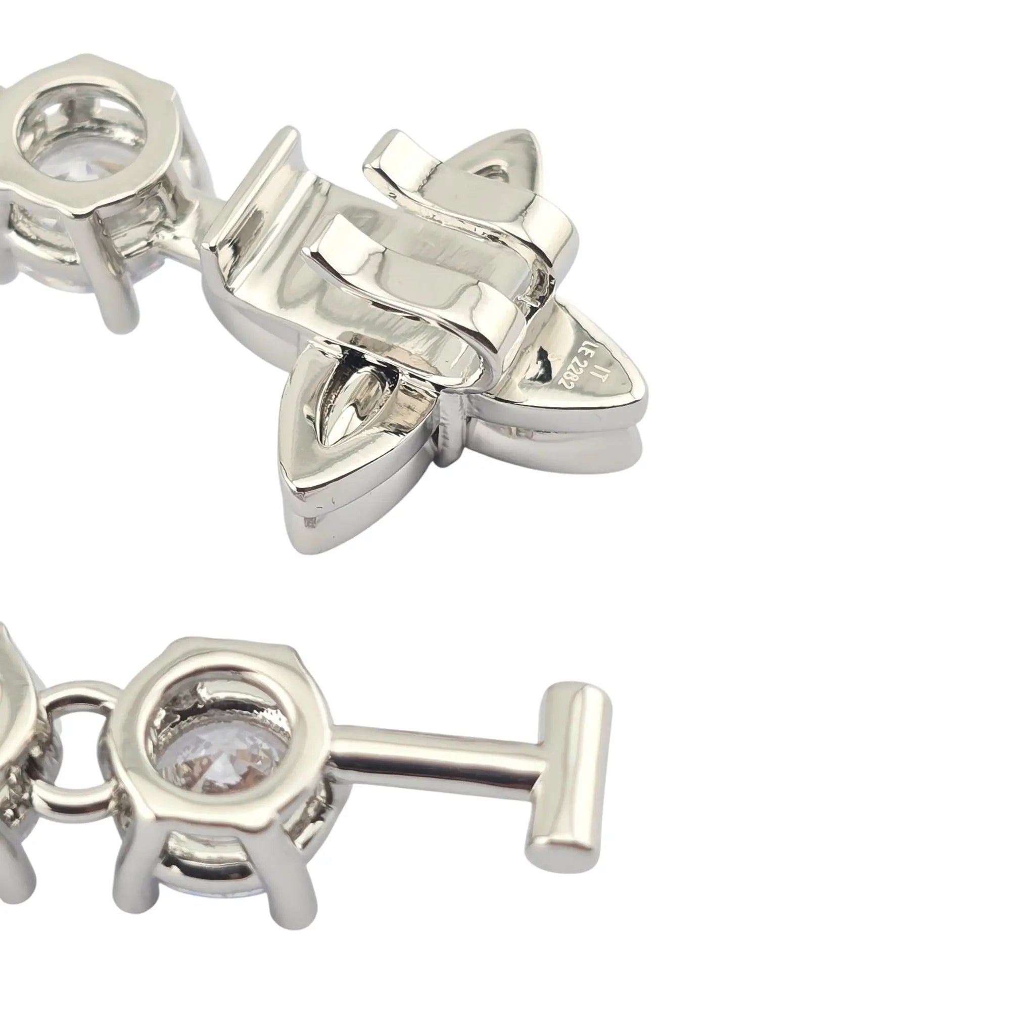 Louis Vuitton LV Crystal Silver Bracelet LOUIS VUITTON