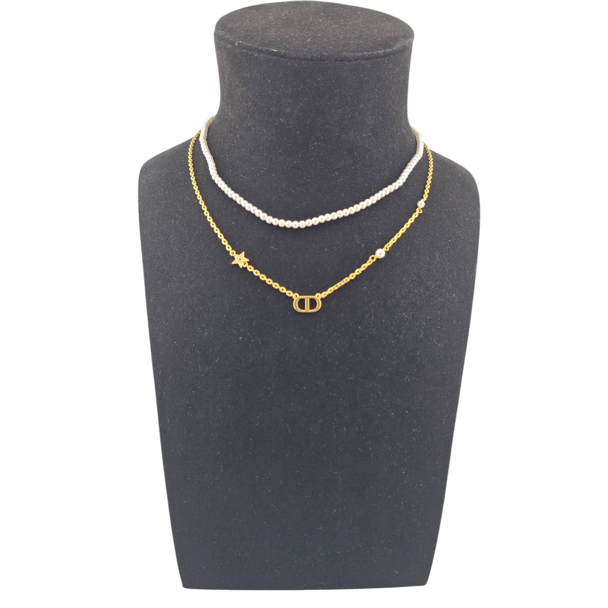 Christian Dior DiorPetit CD Necklace
