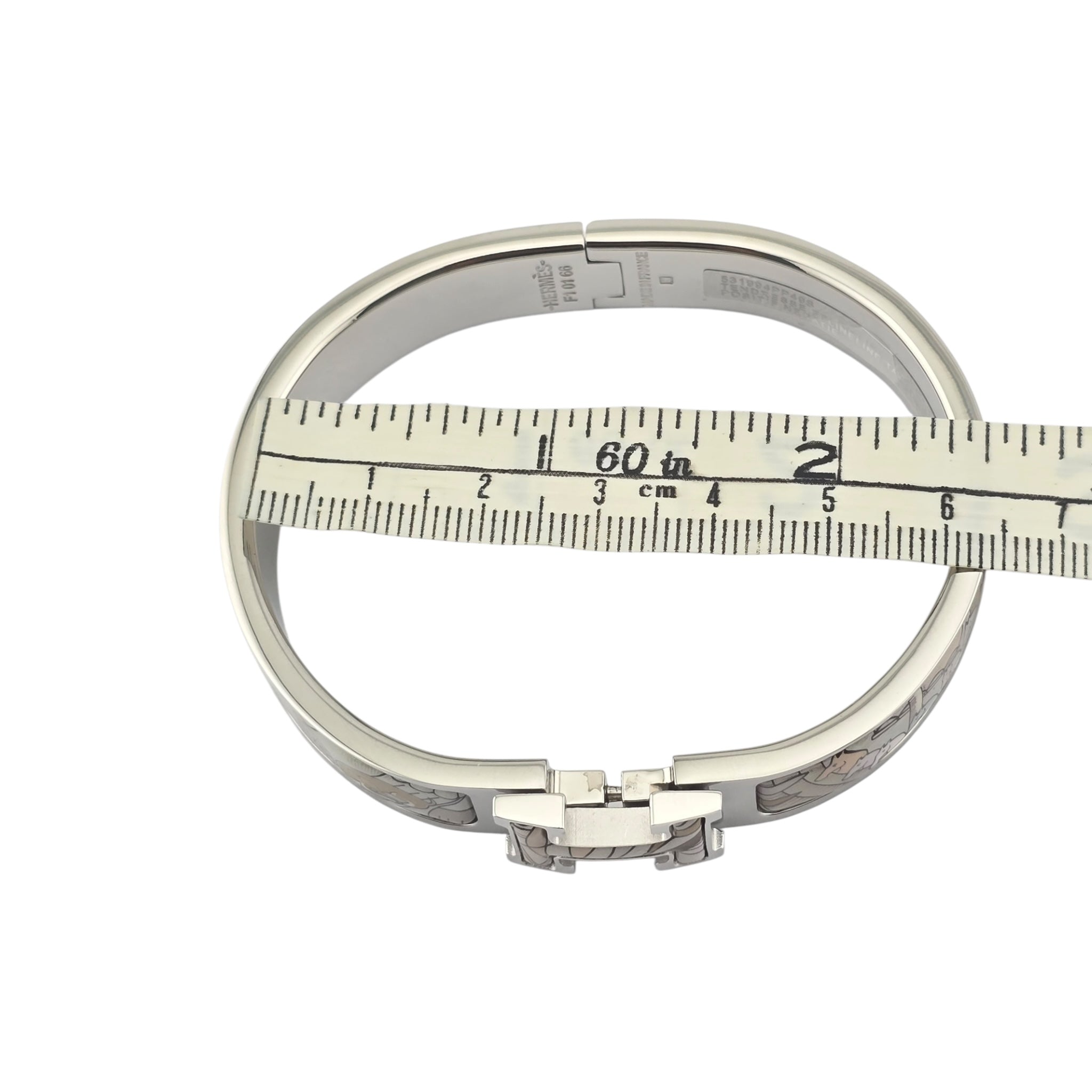 Hermes Clic H Bracelet Palladium GM
