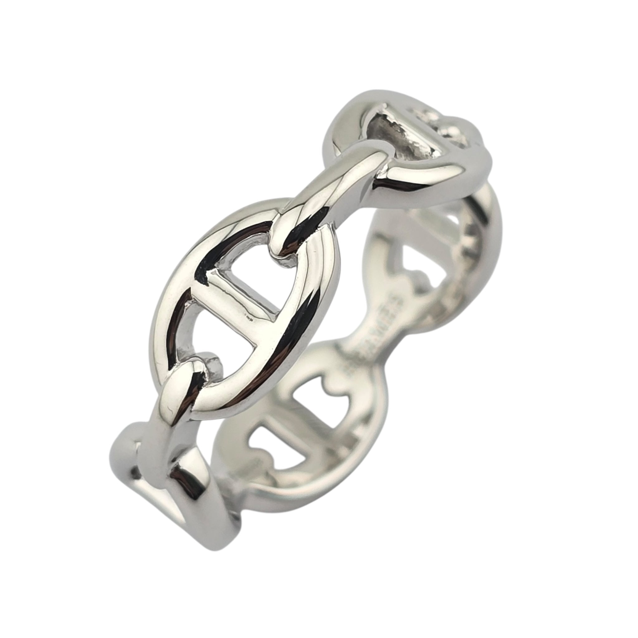 Hermes Chaine d'ancre Enchainee Ring Small