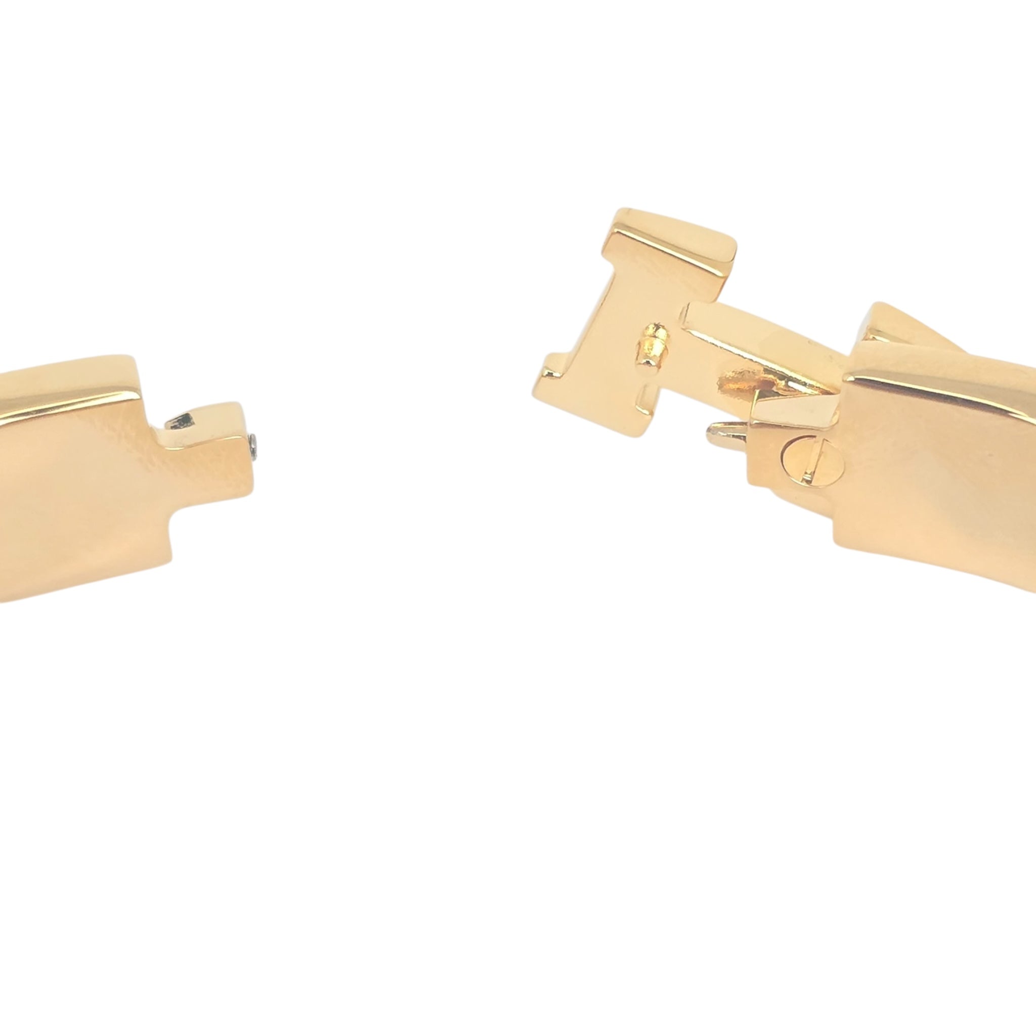 Hermes Clic H Bracelet Red Gold GM