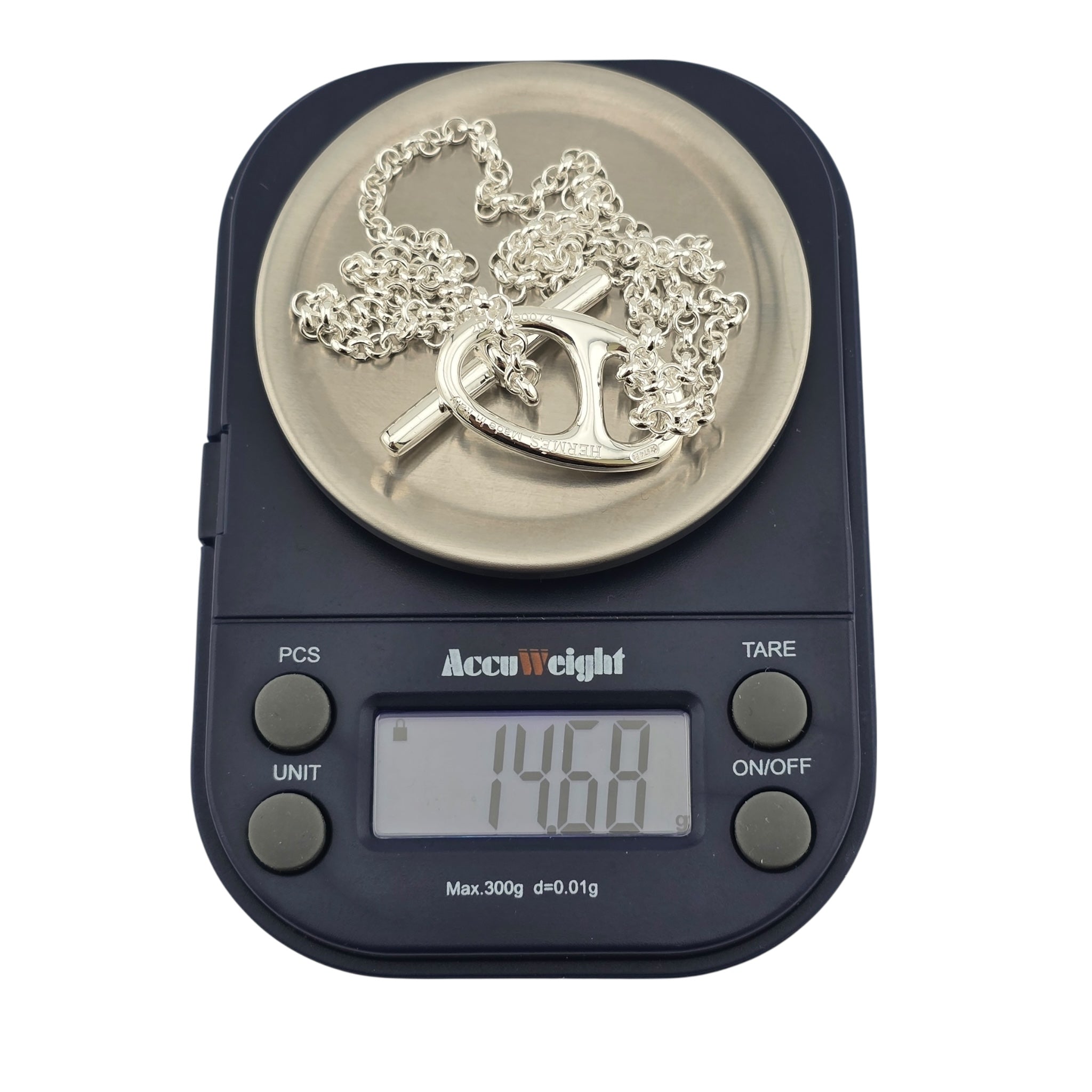 Hermes Chaine d'ancre Punk Sterling Silver