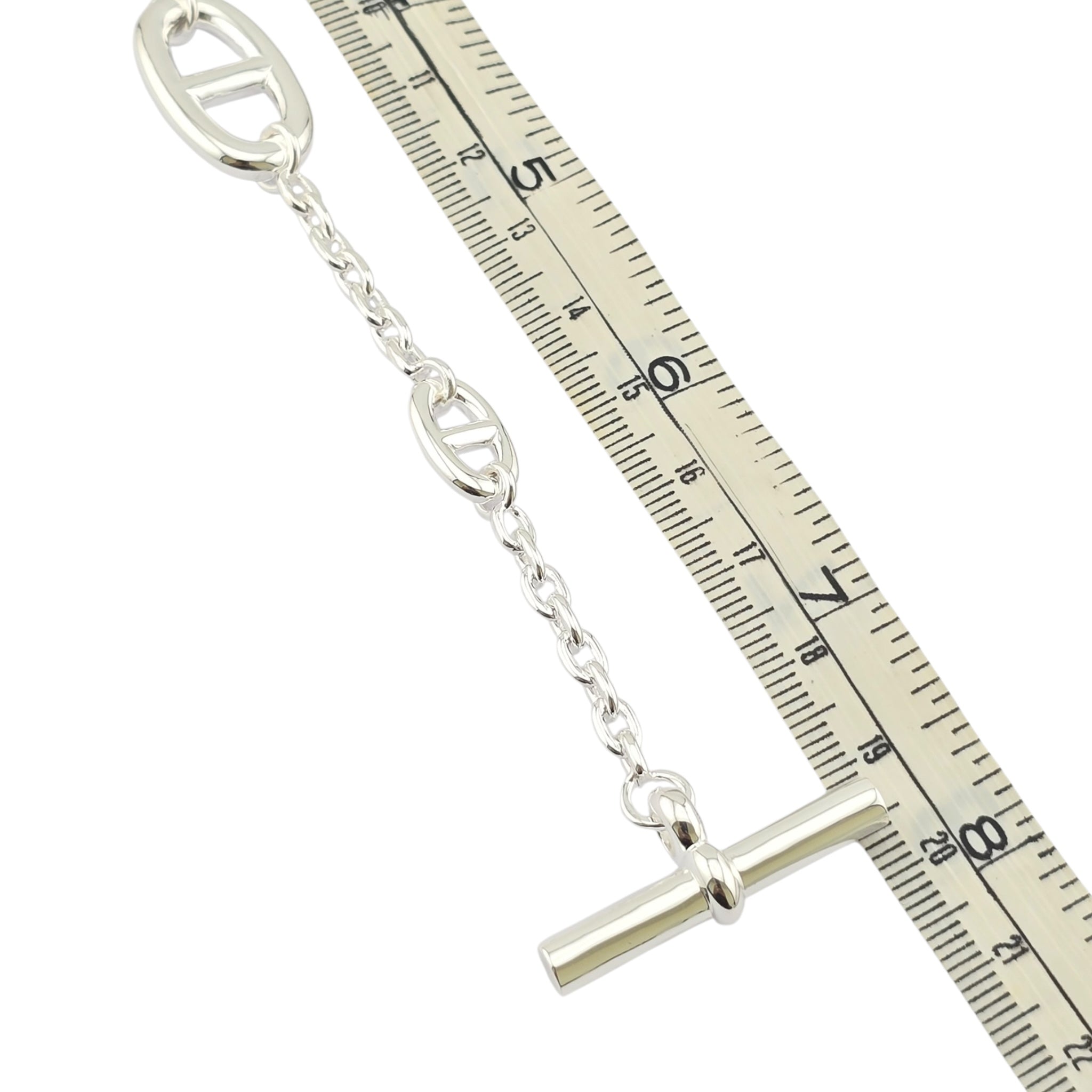 Hermes Sterling Silver Farandole Bracelet ST