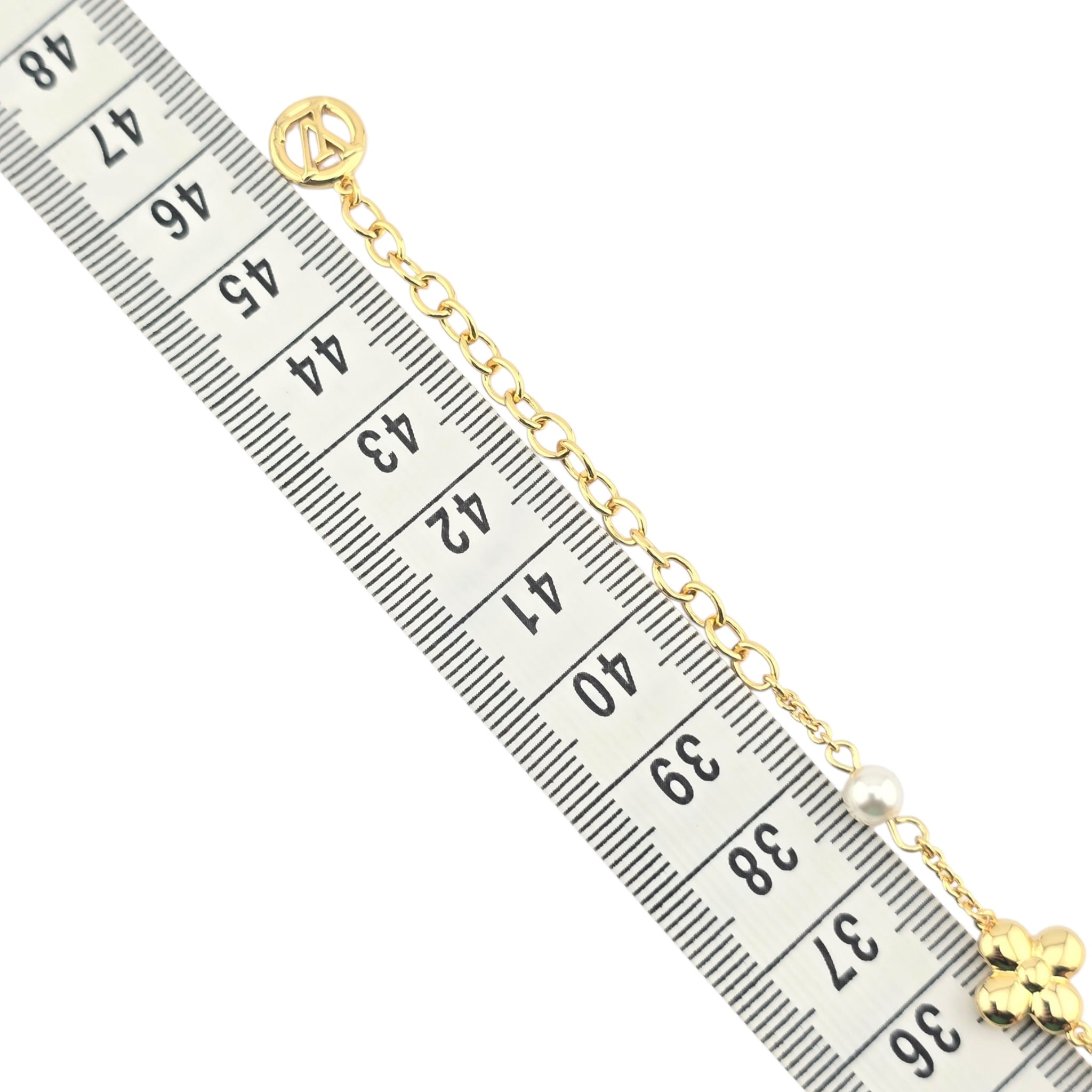 Louis Vuitton LV Louisa Gold Necklace LOUIS VUITTON