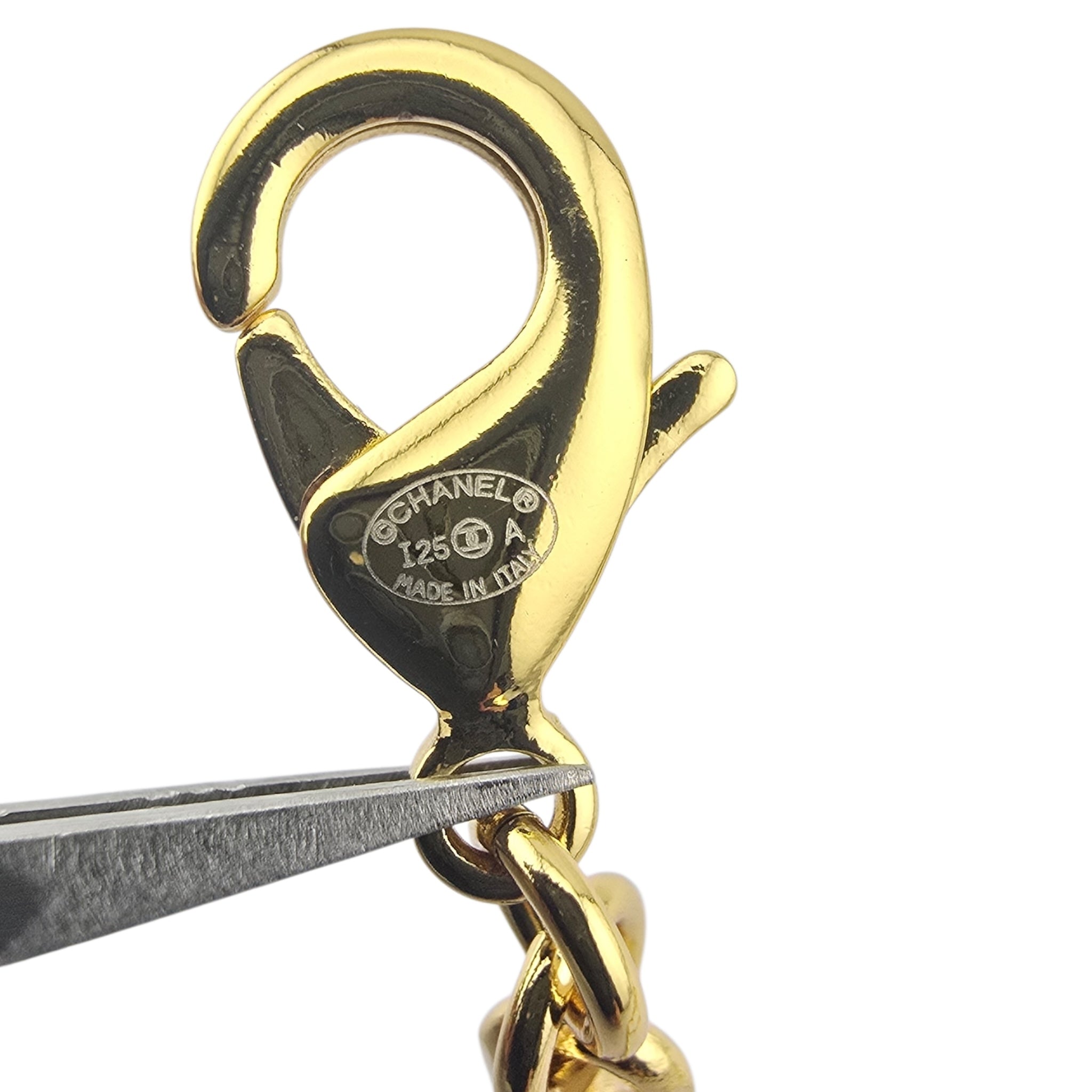 Chanel CC Gold Pendant Necklace 2025 CHANEL