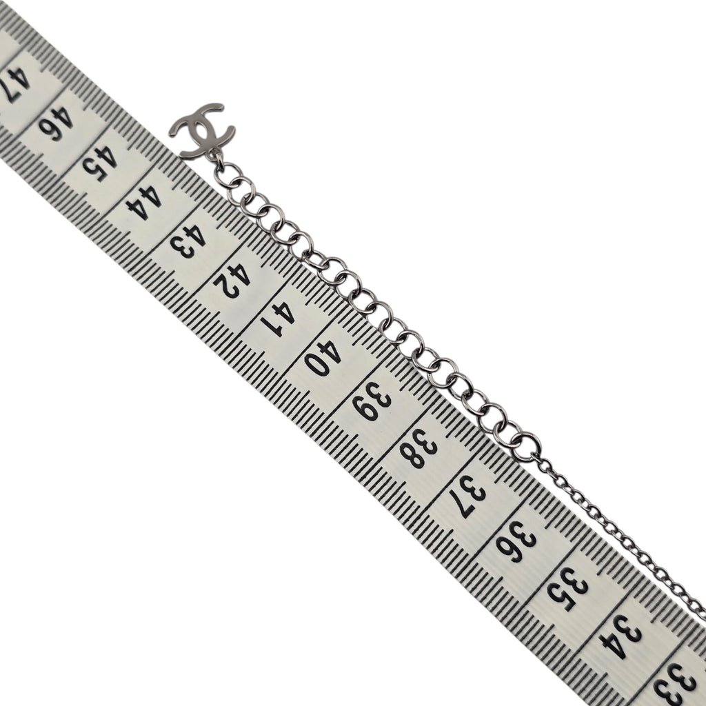 Chanel CC Ruthenium Pink Necklace 2025 CHANEL