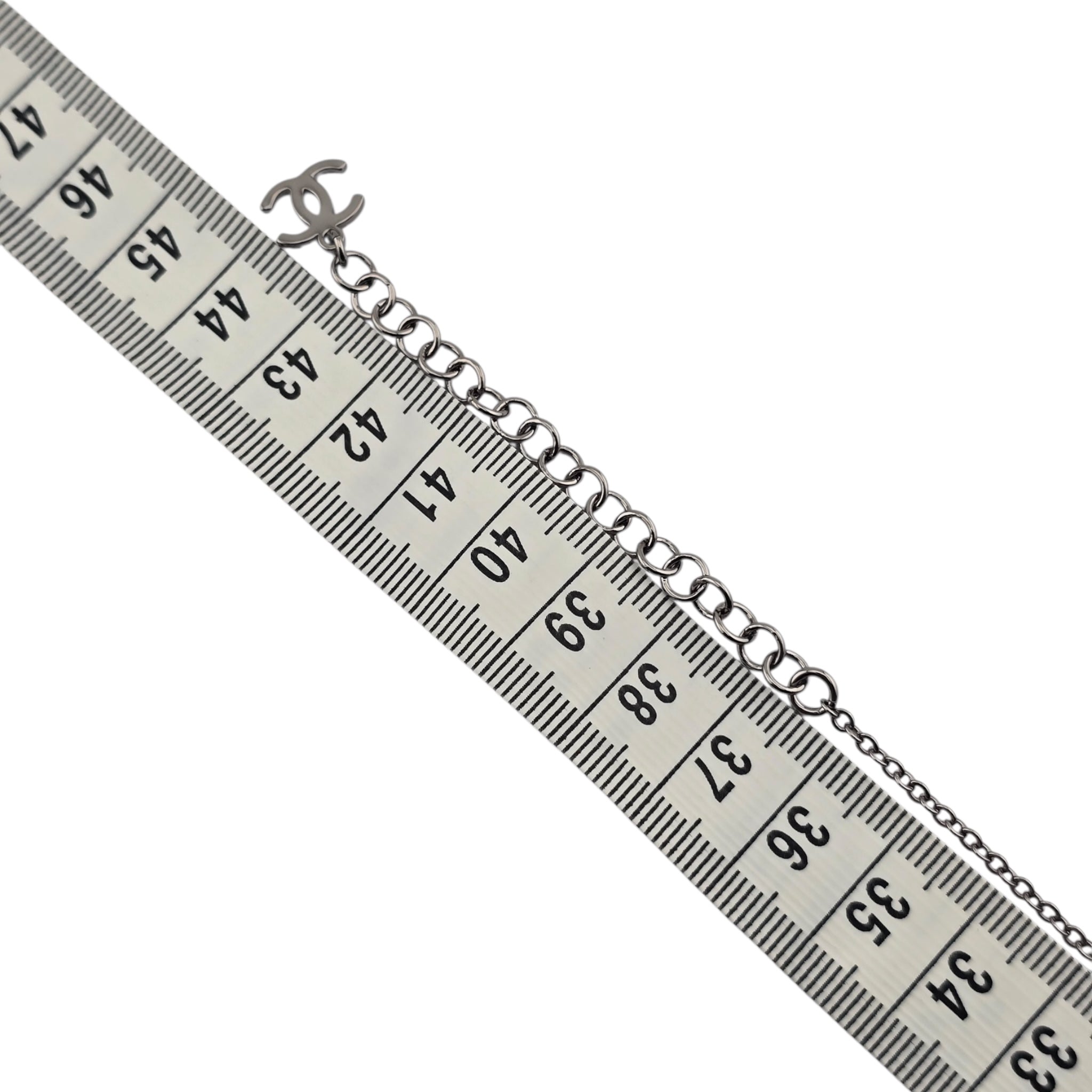 Chanel CC Ruthenium Pink Necklace 2025 CHANEL