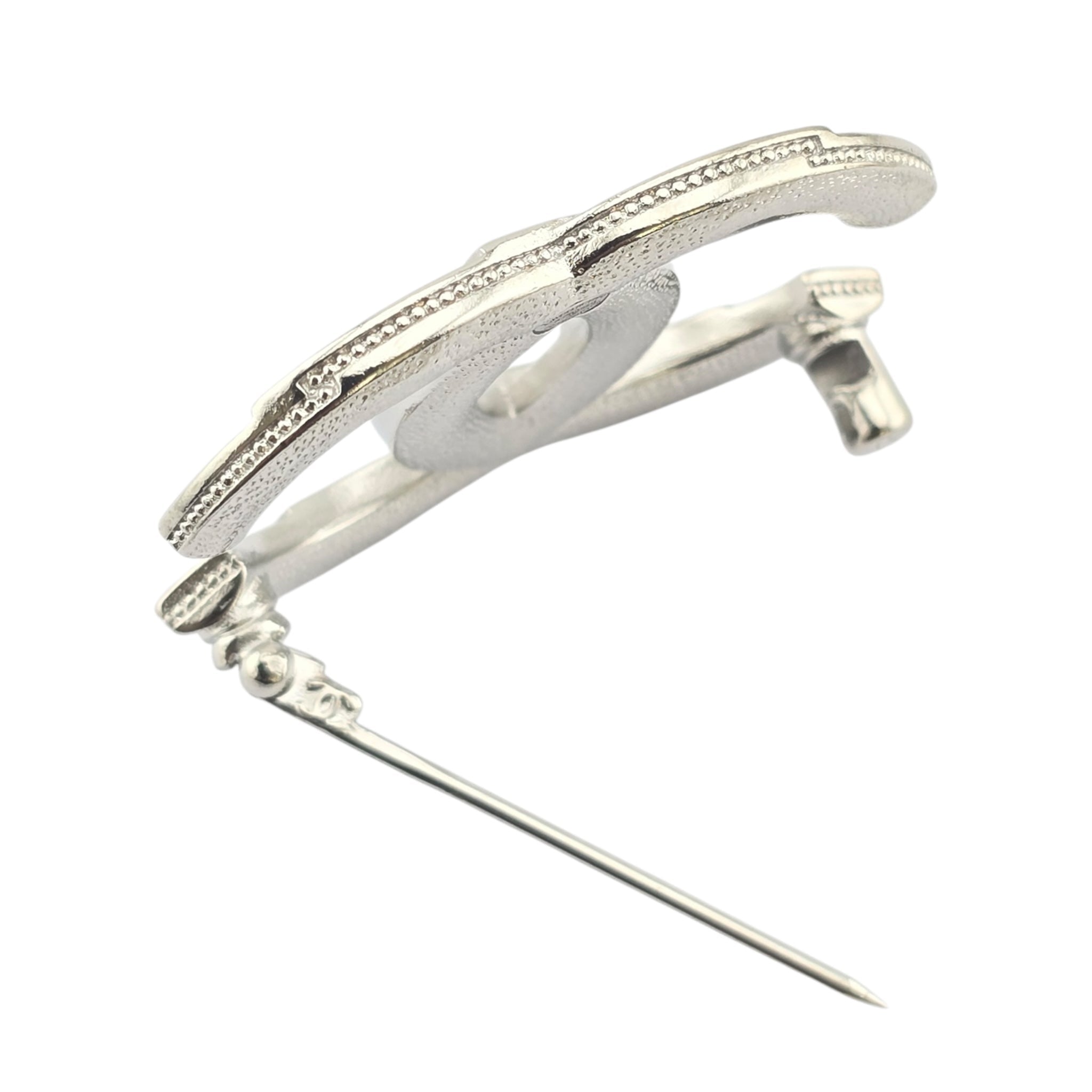Chanel CC Silver Crystals Brooch 2020 CHANEL