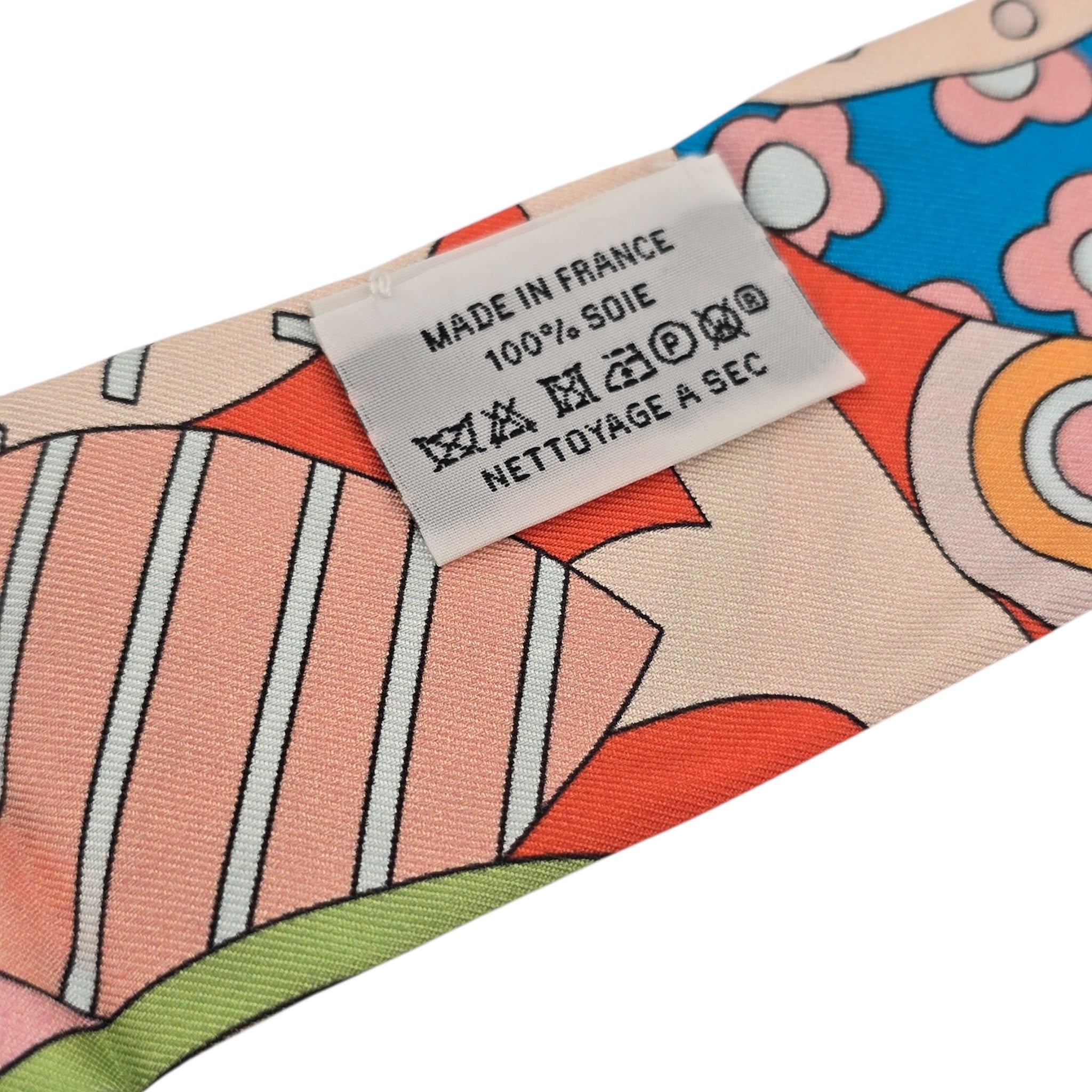 Hermes Silk Les Murmures de la Foret Twilly HERMES