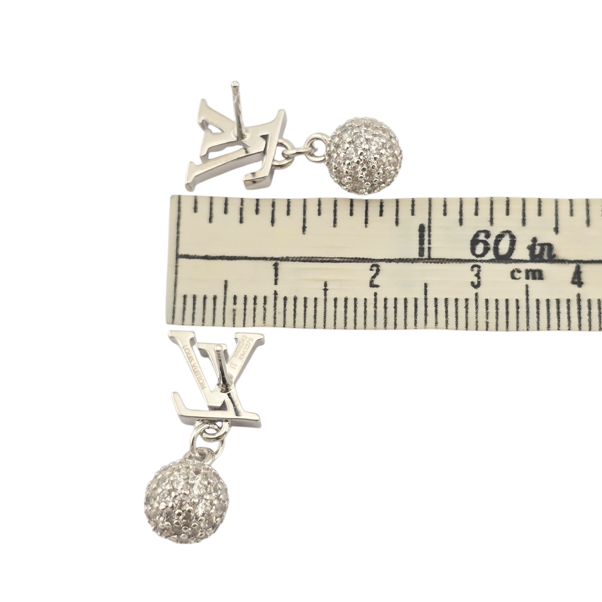 Louis Vuitton LV Iconic Louisa Strass Earrings LOUIS VUITTON