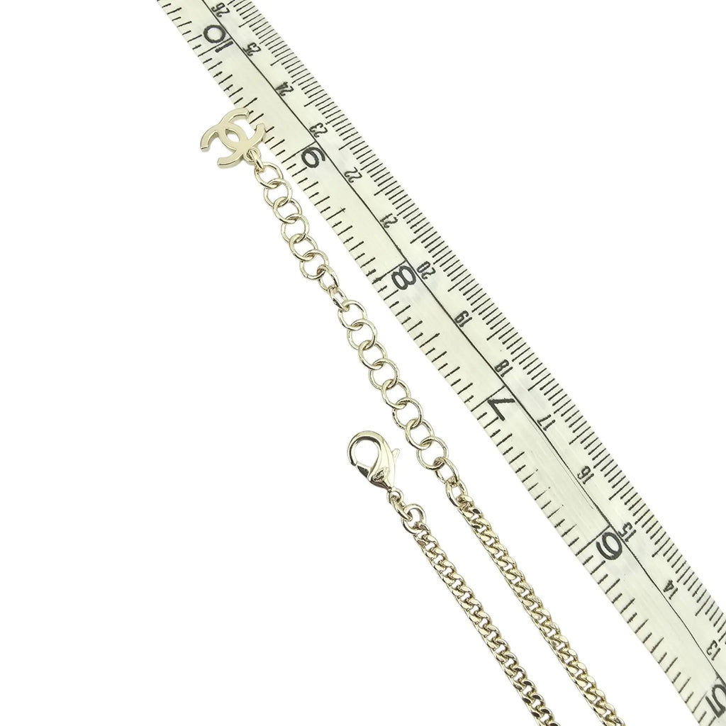 Chanel CC Logo Matelasse Bag Necklace 2024 CHANEL