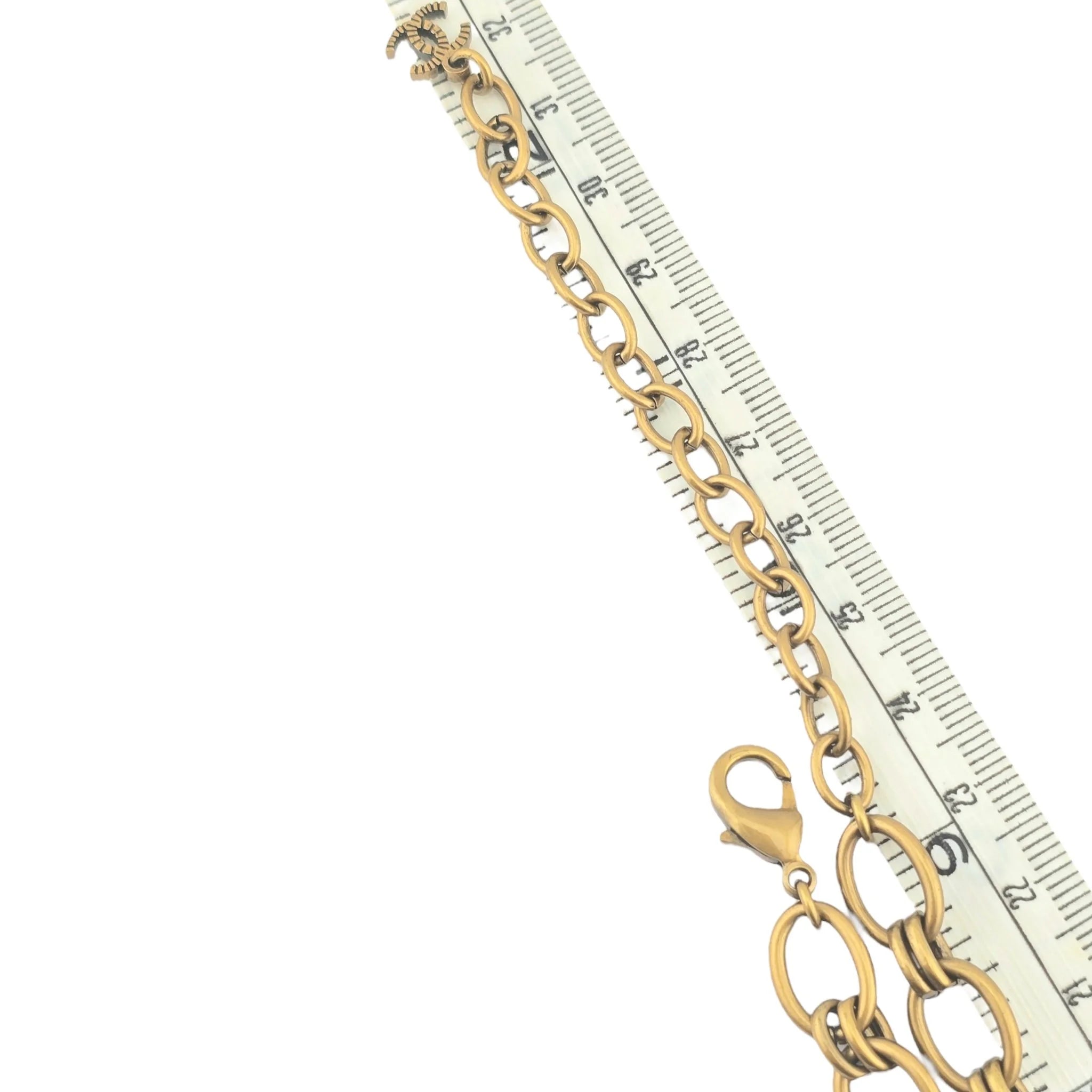 Chanel CC Strass Crystal Necklace 2020 CHANEL