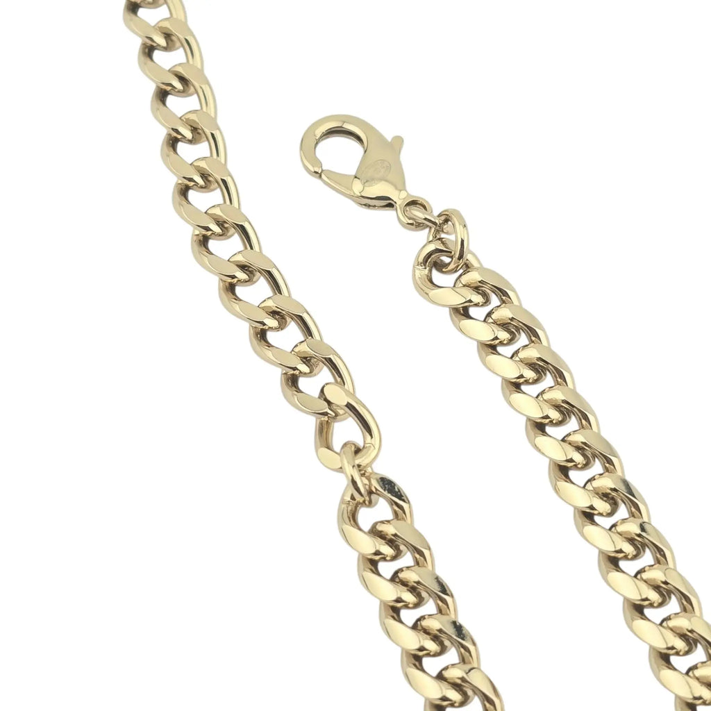 Chanel CC Logo Chain Choker Gold Necklace 2024 CHANEL