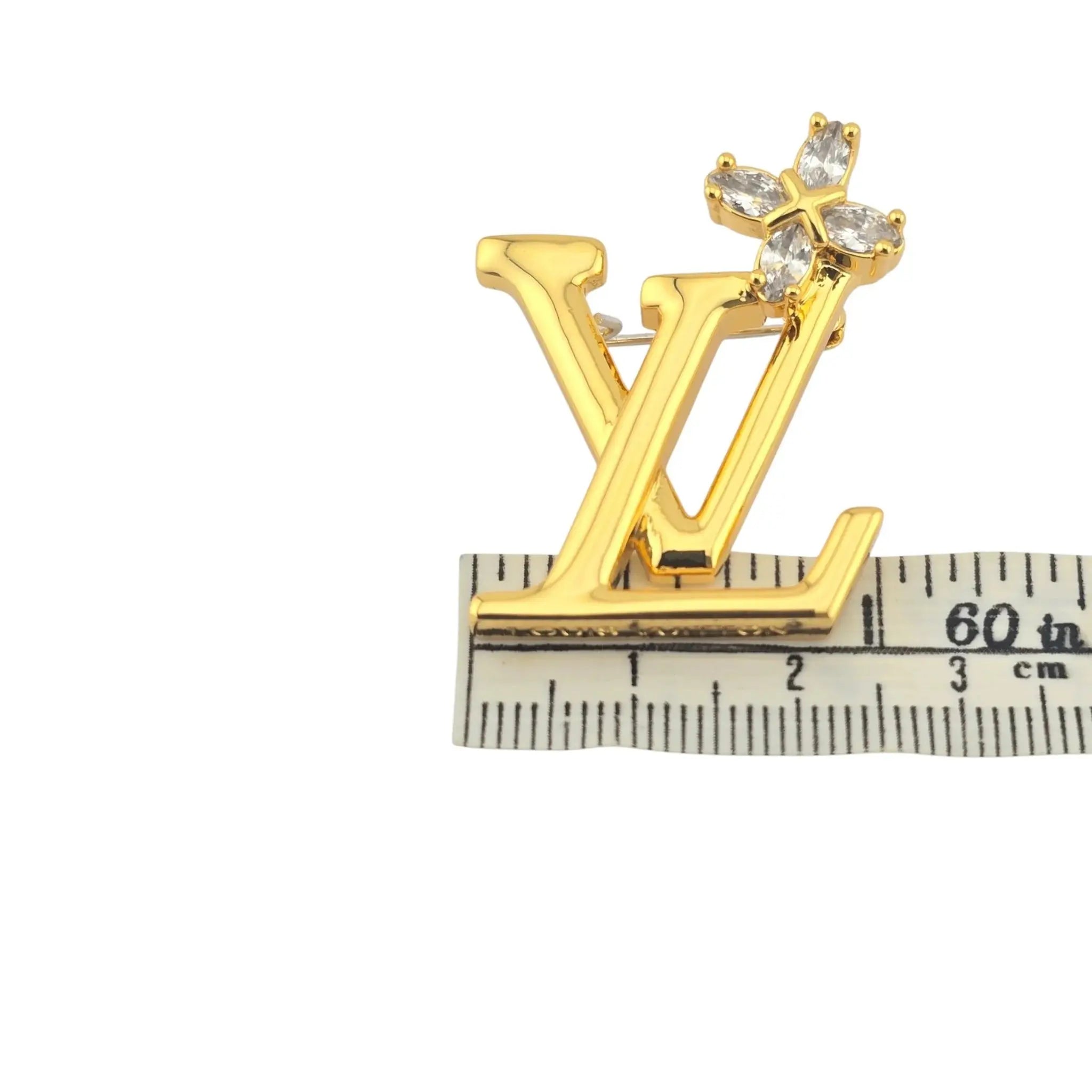 Louis Vuitton LV Iconic Flower Pin Brooch LOUIS VUITTON