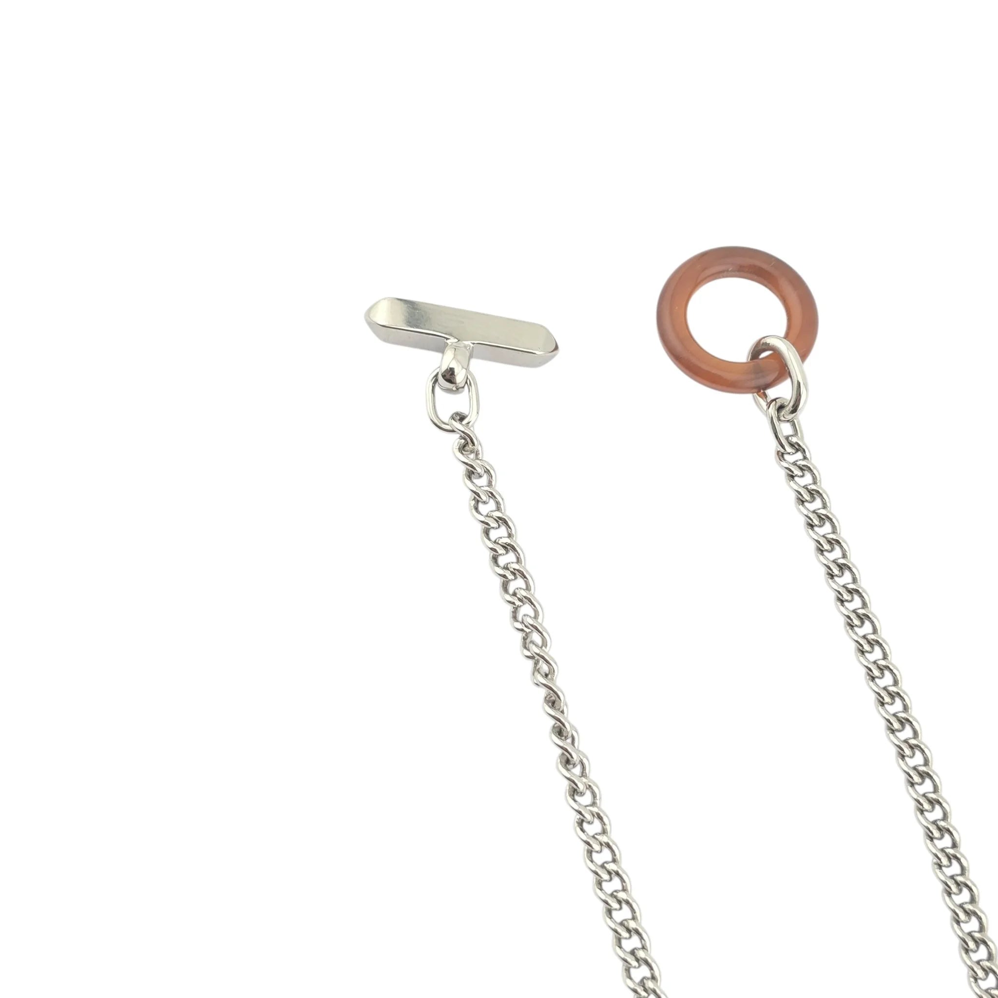 Hermès Destrier Necklace Duo De Gris HERMES