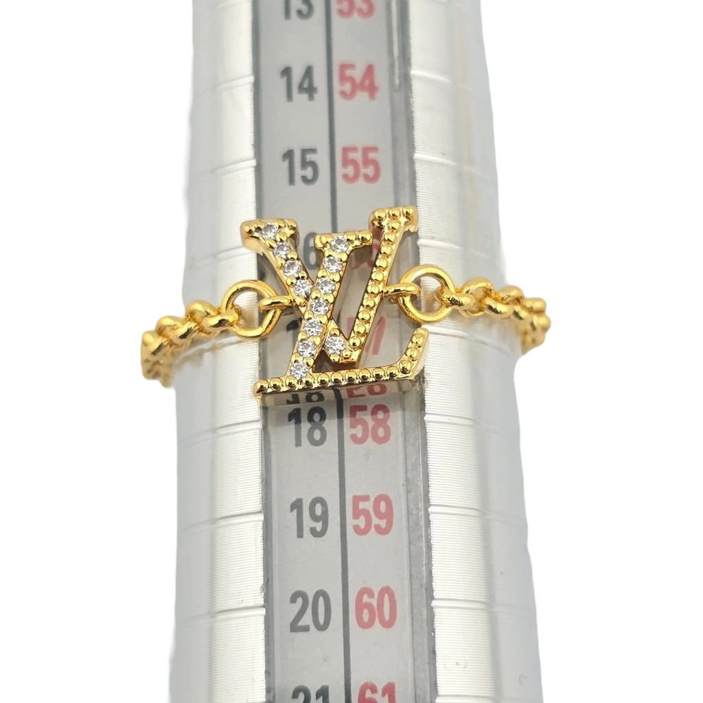 Louis Vuitton LV Lady Ring Set Gold LOUIS VUITTON
