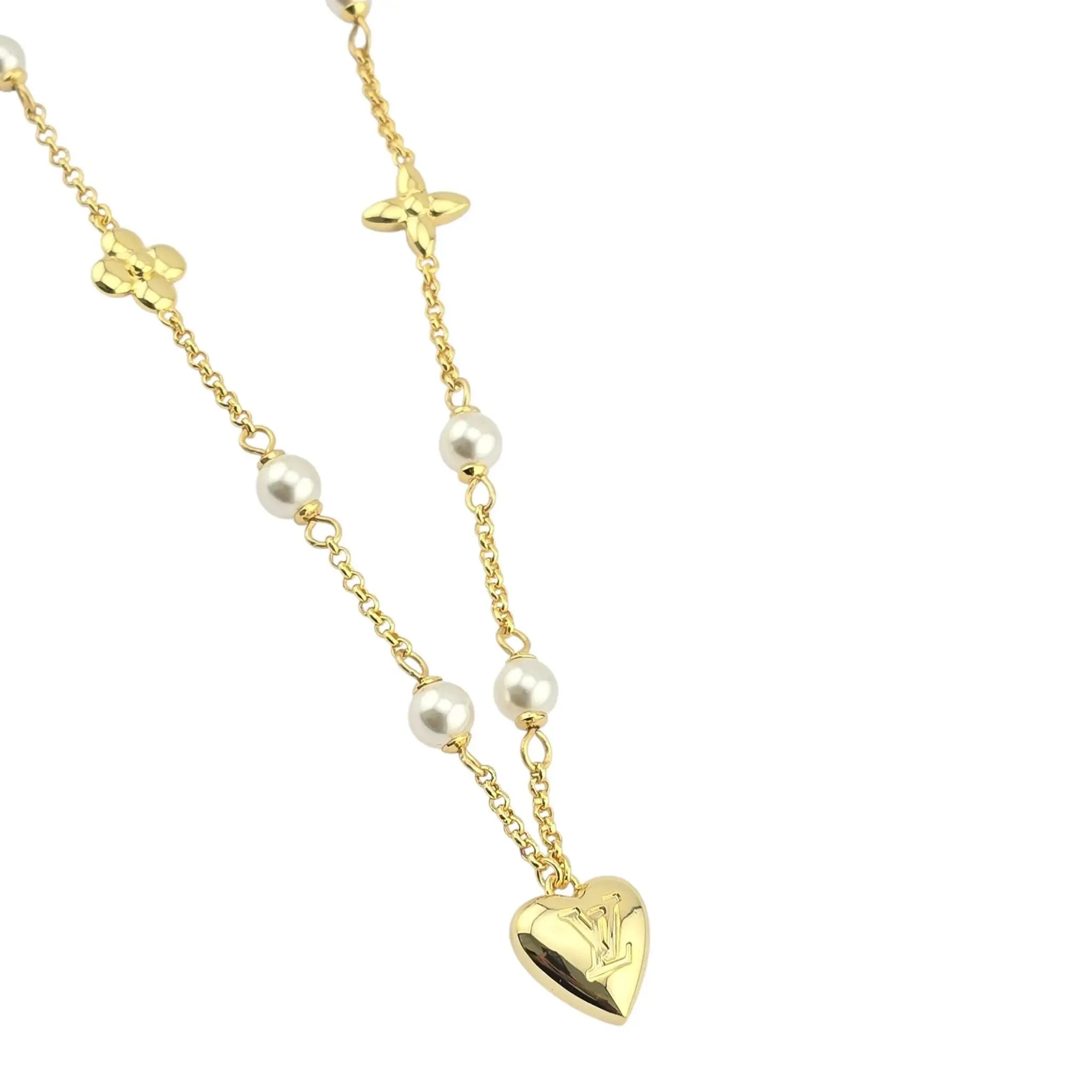 Louis Vuitton LV Heart Necklace LOUIS VUITTON