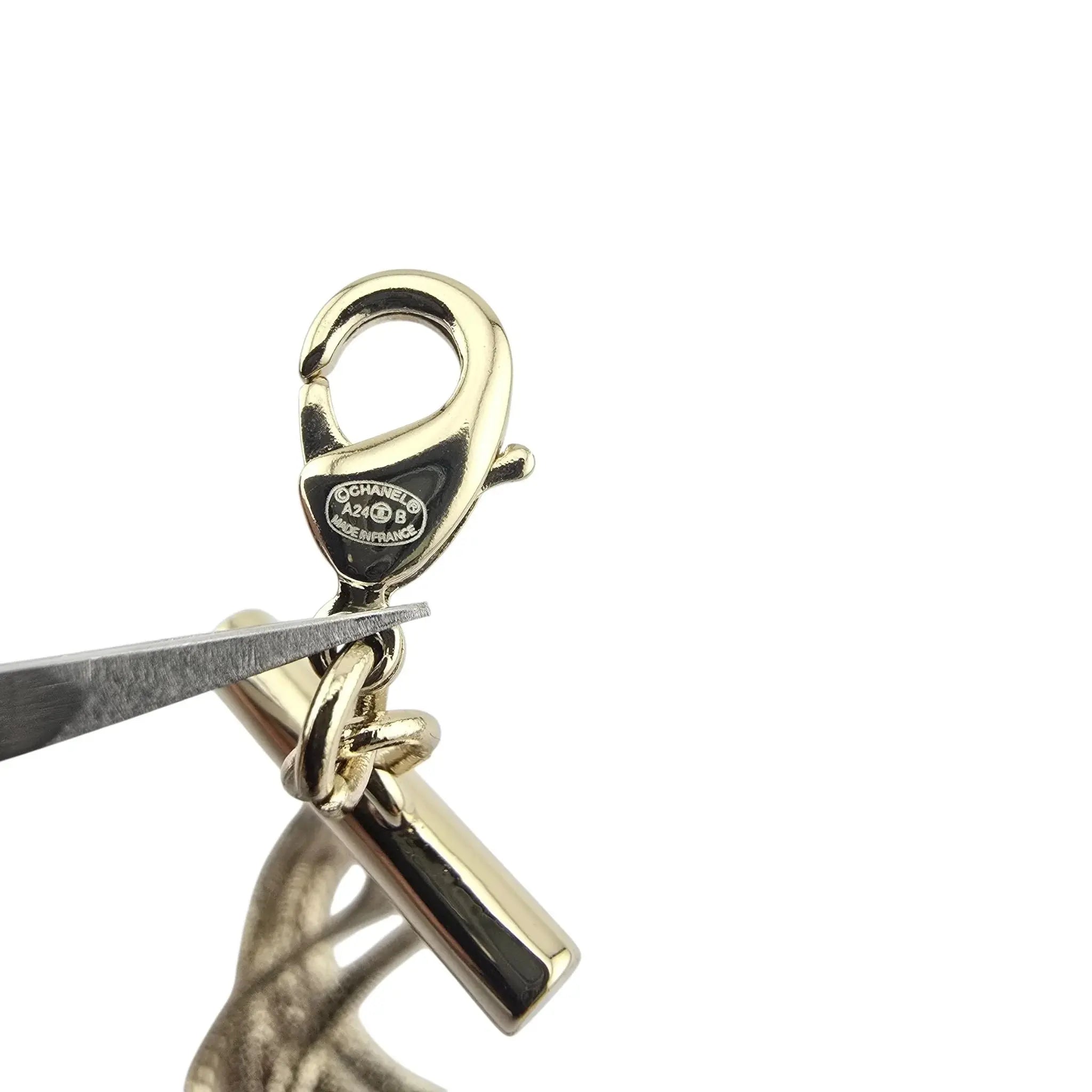 Chanel CC Gold Layer Necklace 2022 CHANEL