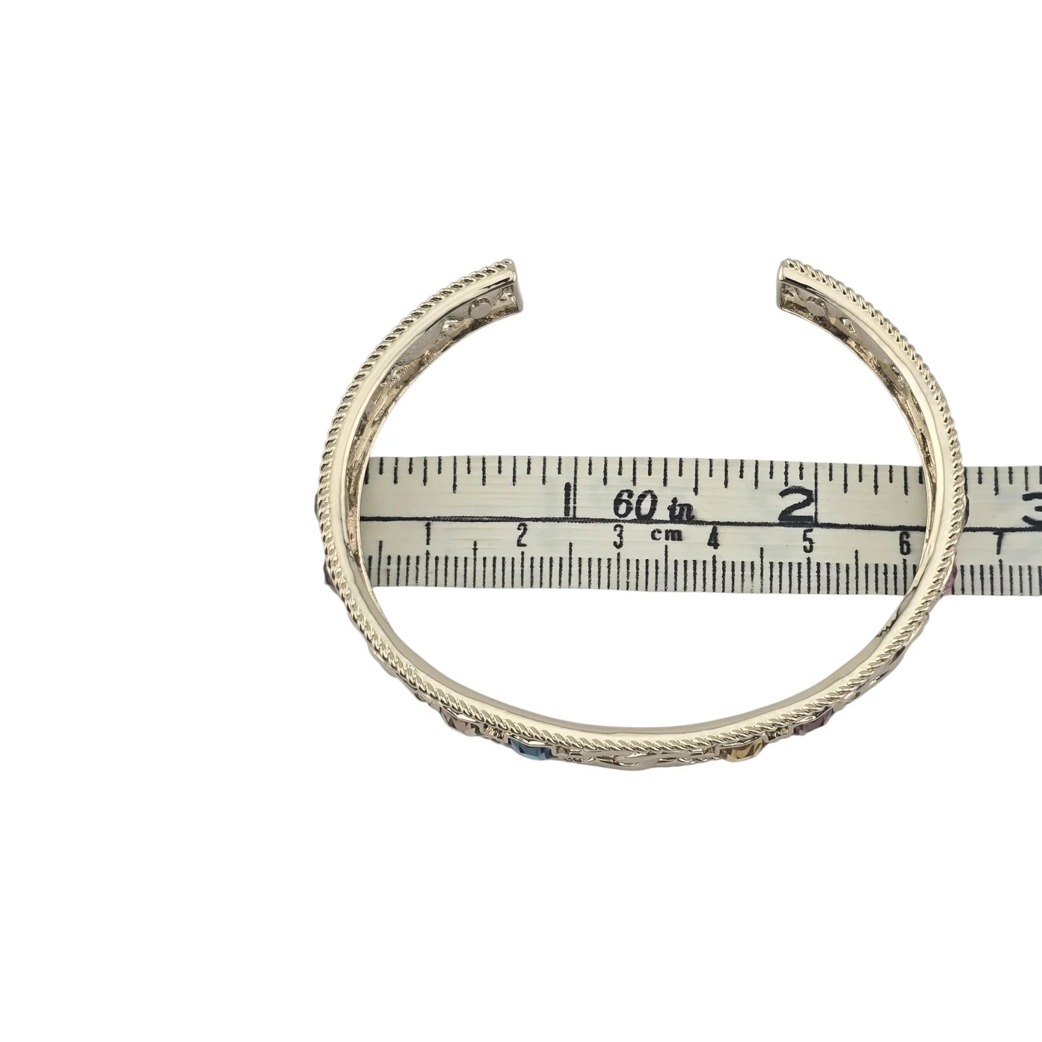 Chanel CC Multicolour Cuff Bangle 2025 CHANEL