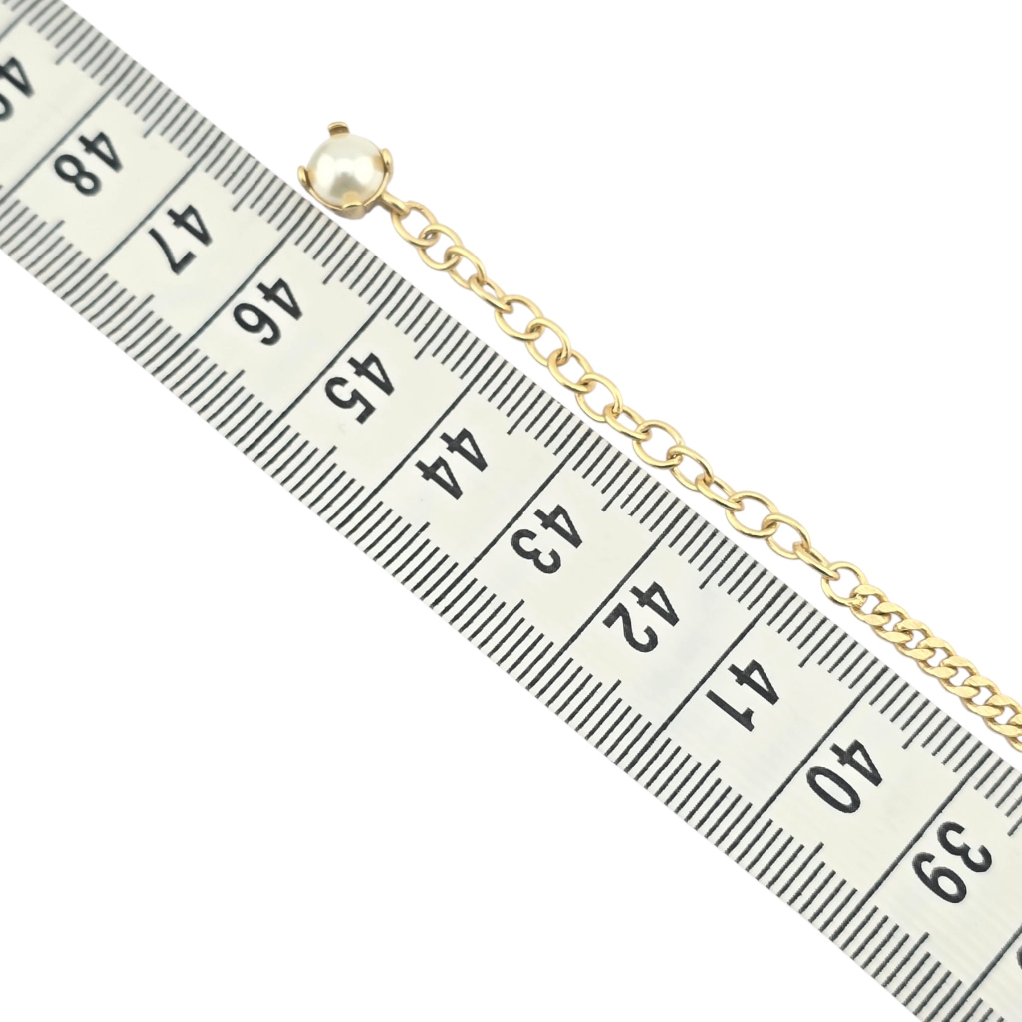 GUCCI GG Marmont Faux Pearl Necklace