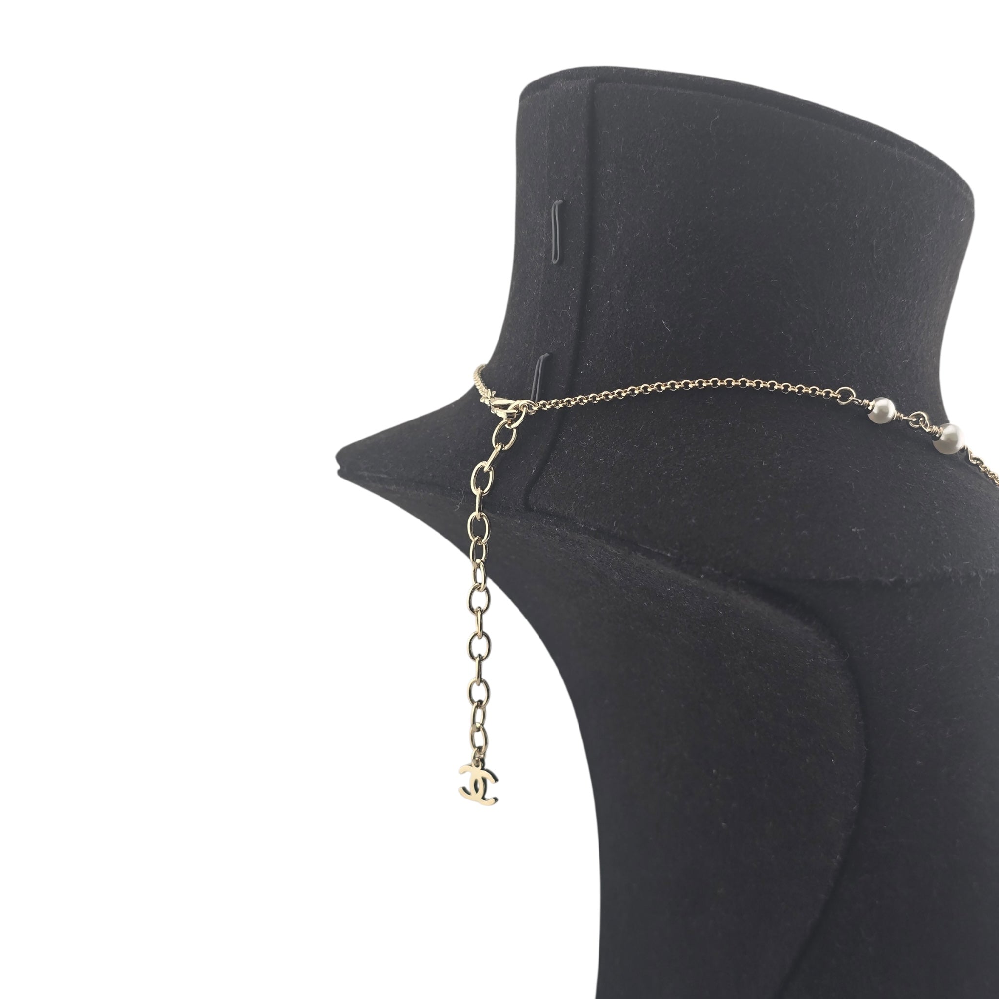 Chanel CC Long Necklace Gold 2025