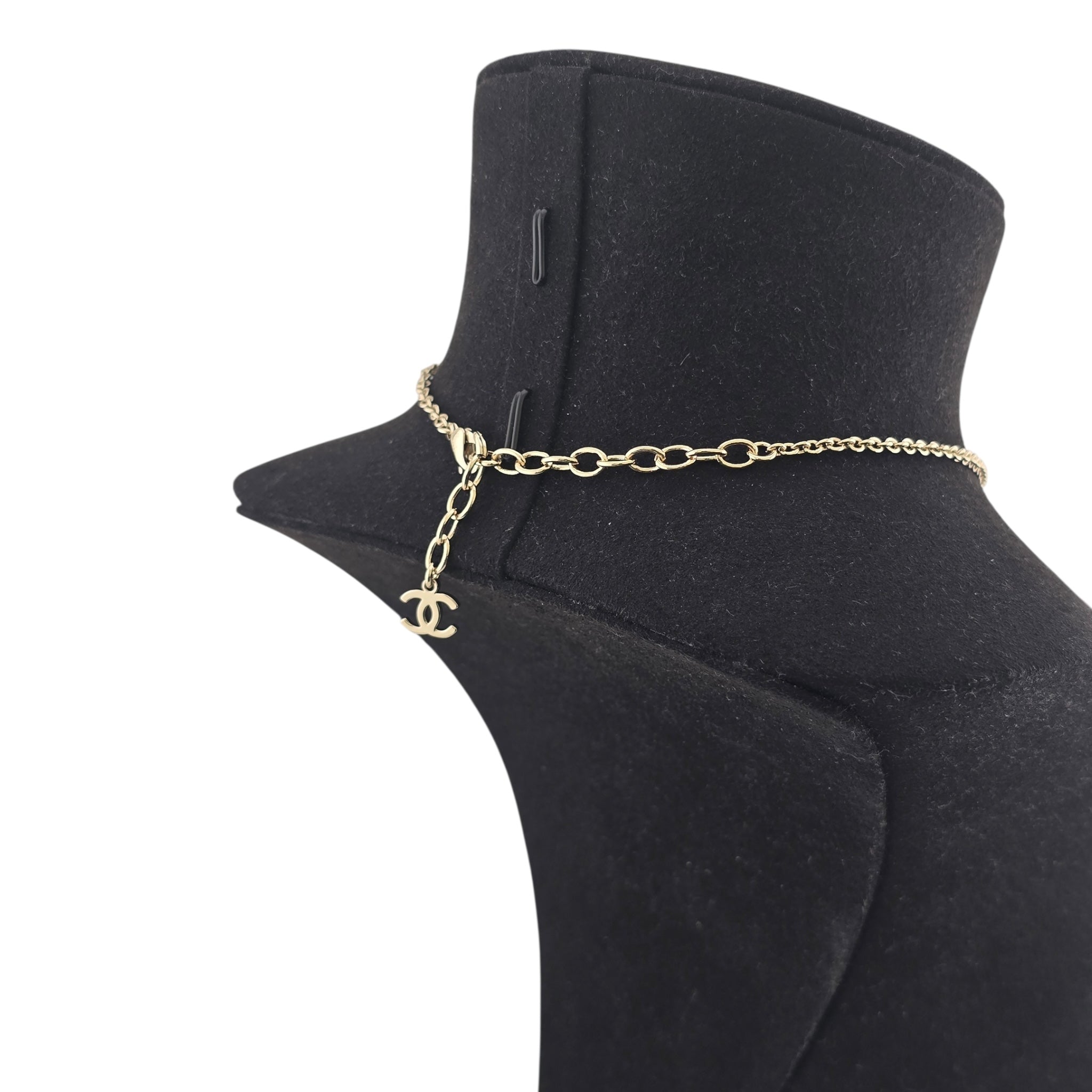 Chanel CC Red Pendant Necklace 2025